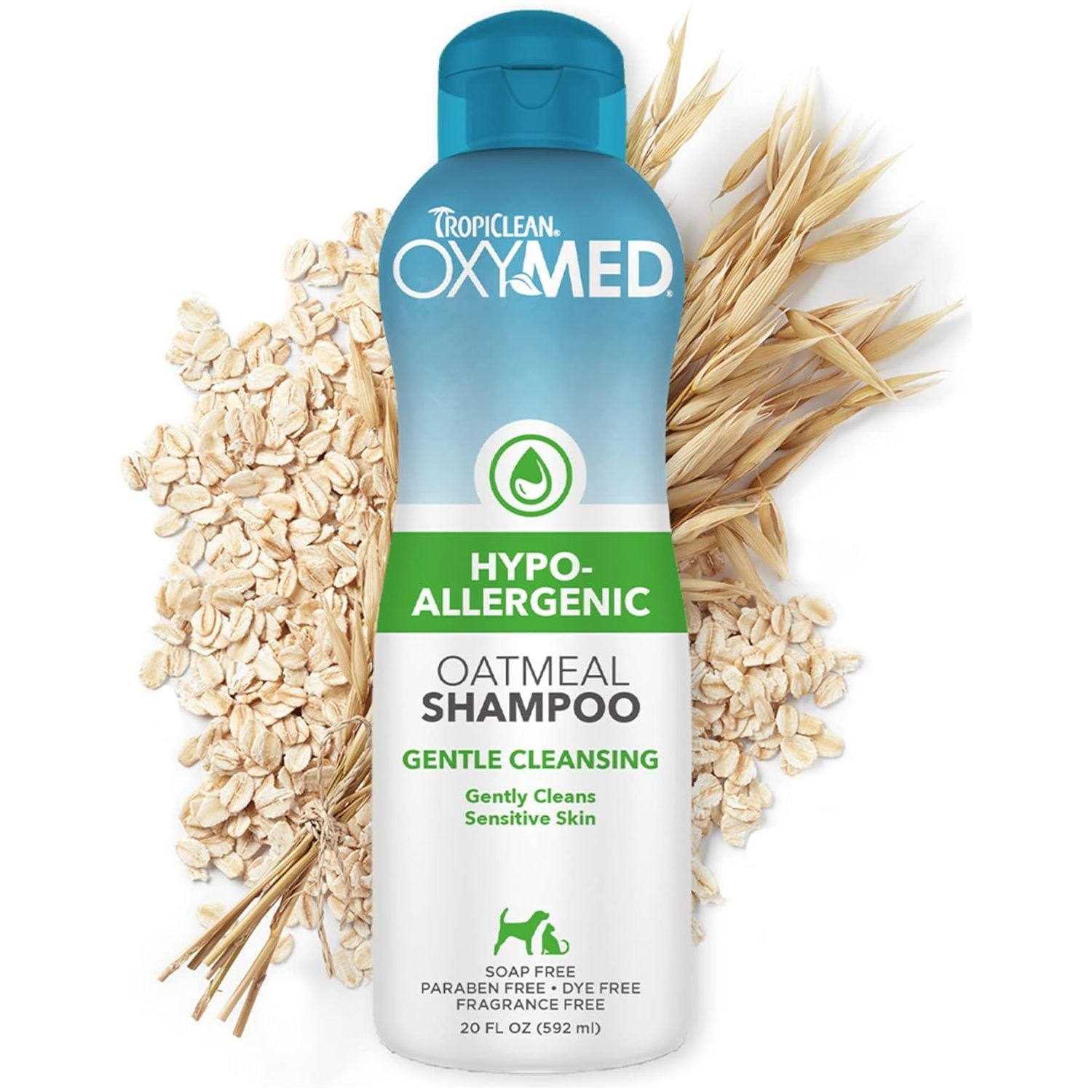 Tropiclean Oxy Med Shampooing hypoallergénique