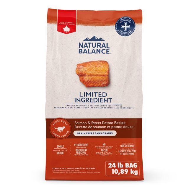 Natural Balance Limited Ingredient Diet Salmon & Sweet Potato Dog Food