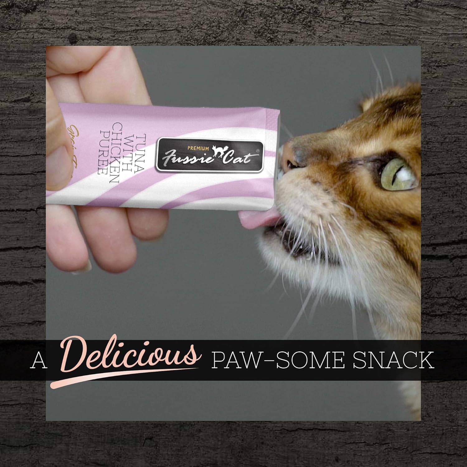 Fussie Cat Puree Tubes Tuna with Chicken in Goats Milk