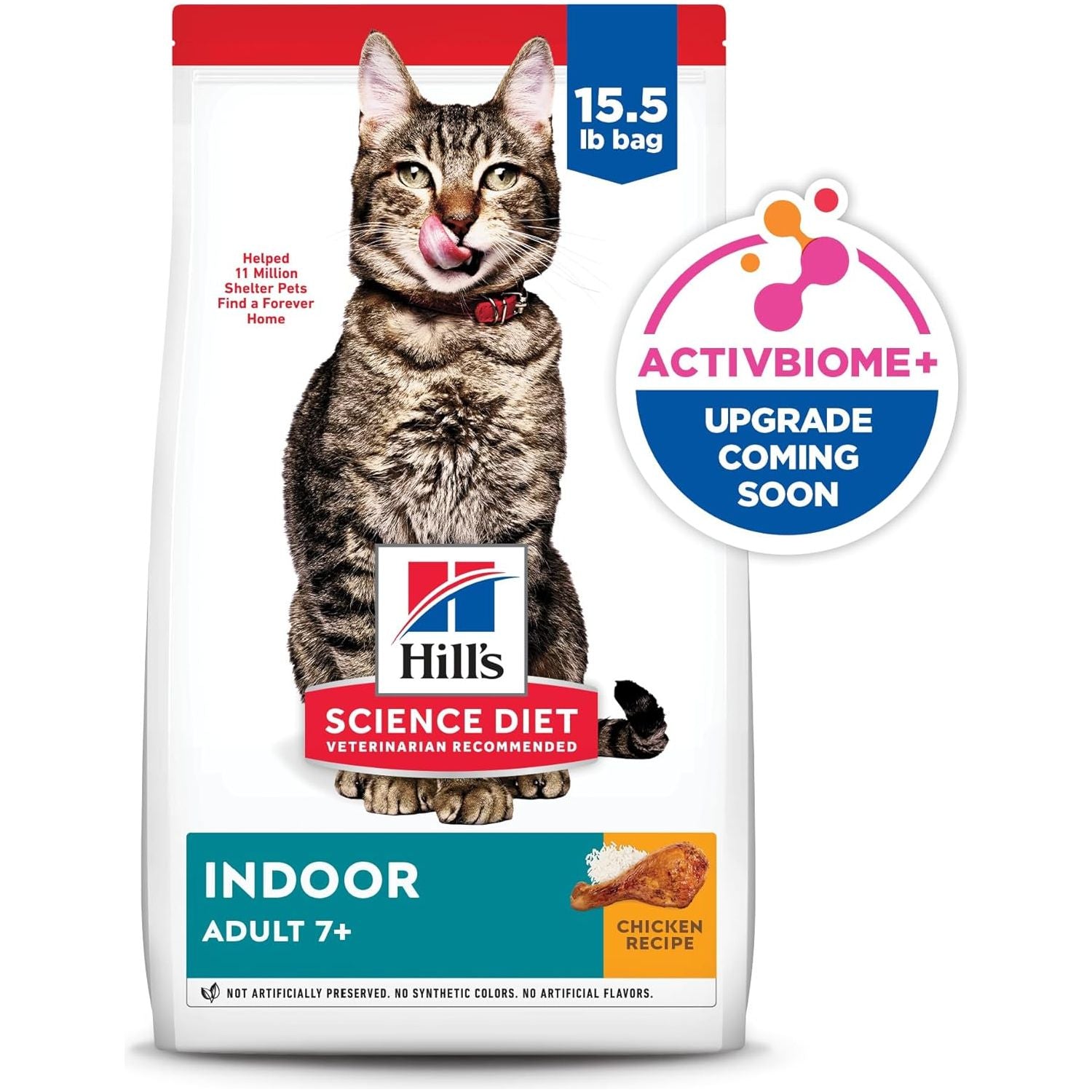 Science Diet Feline Adulte Intérieur 7+