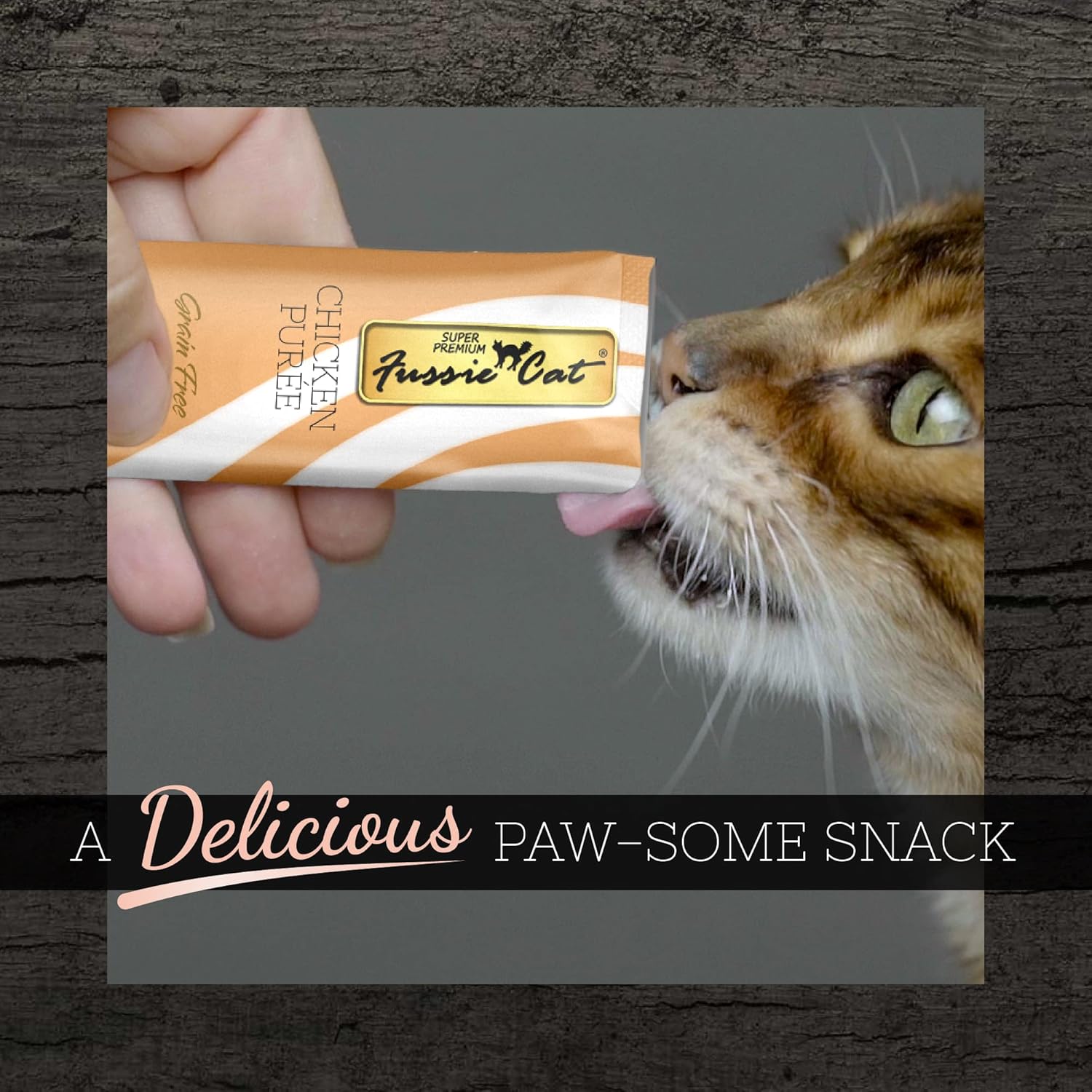 Fussie Cat Puree Chicken Cat Treat Tubes
