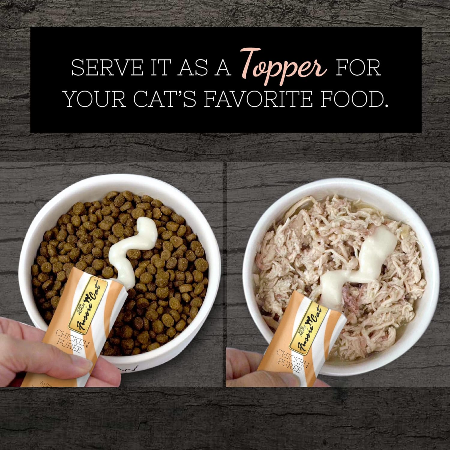 Fussie Cat Puree Chicken Cat Treat Tubes