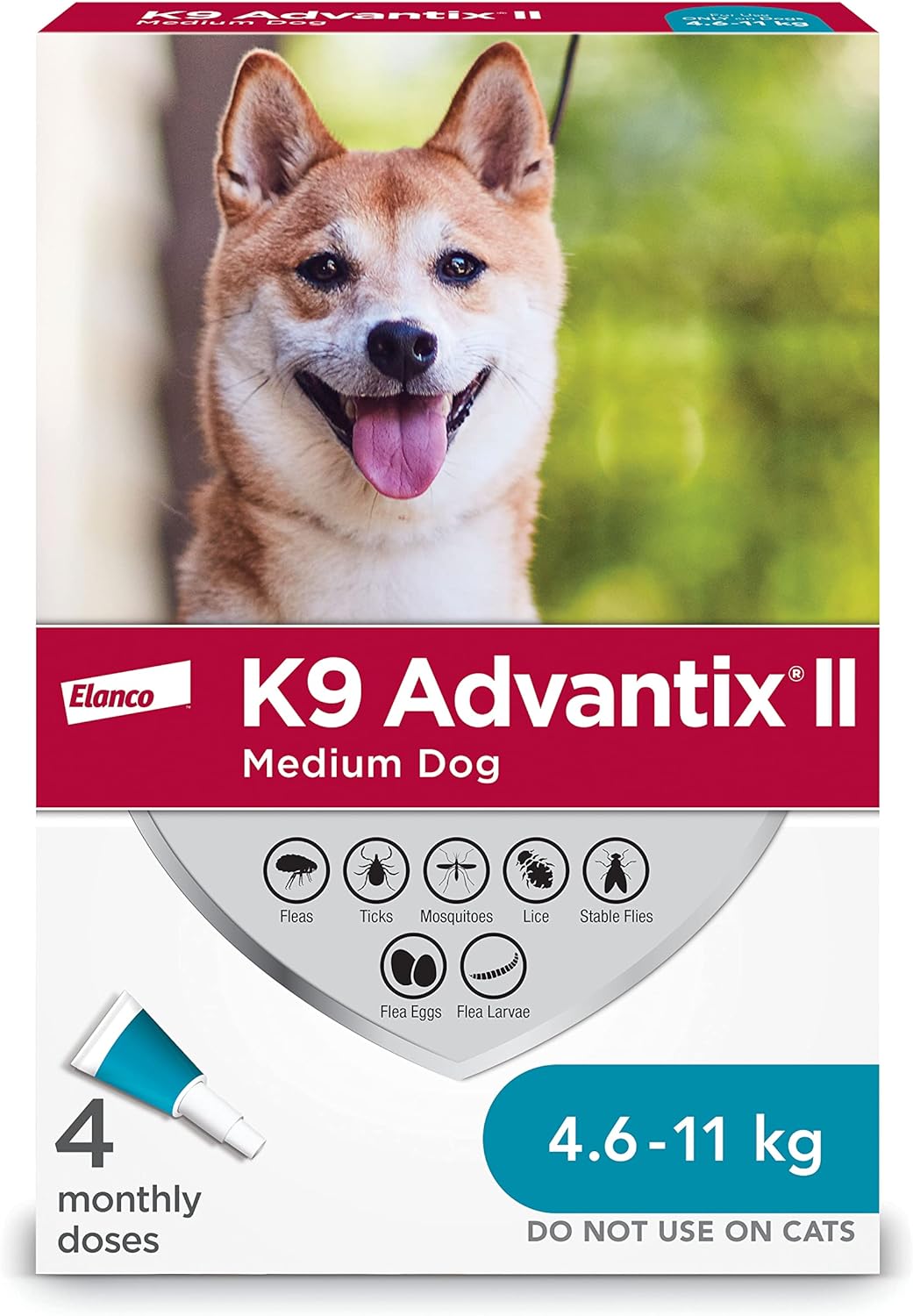 K9 Advantix II Chiens Moyens