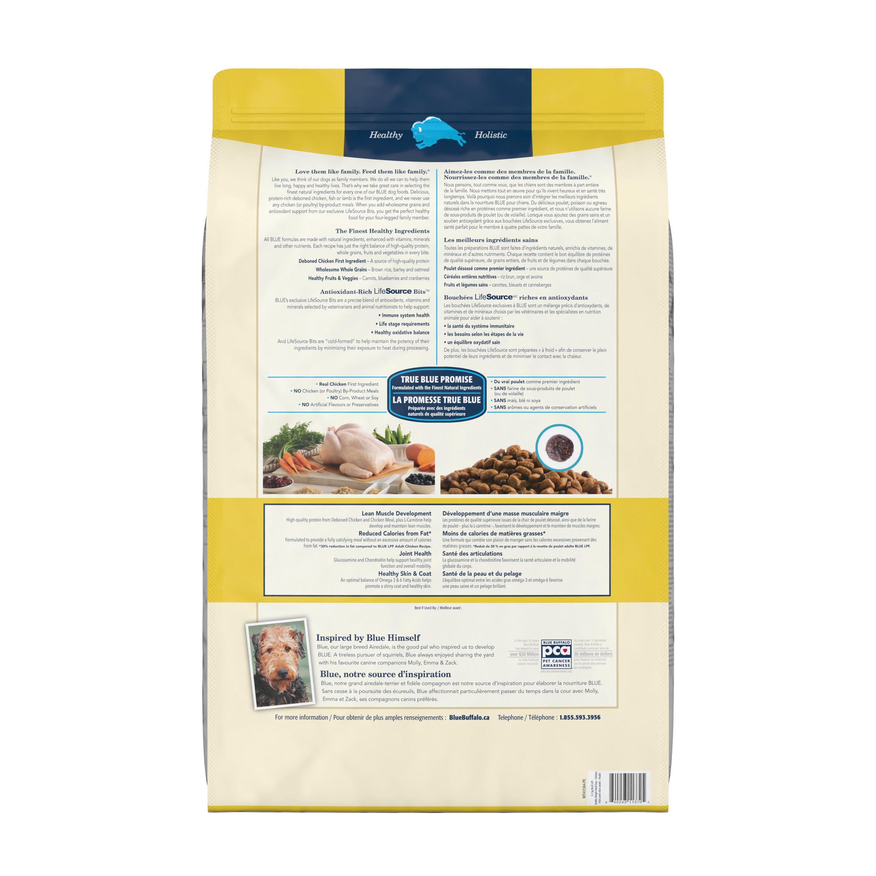 Blue Buffalo Life Protection Healthy Weight Dog Food - Image 2 - Blue Buffalo - PetMax Canada