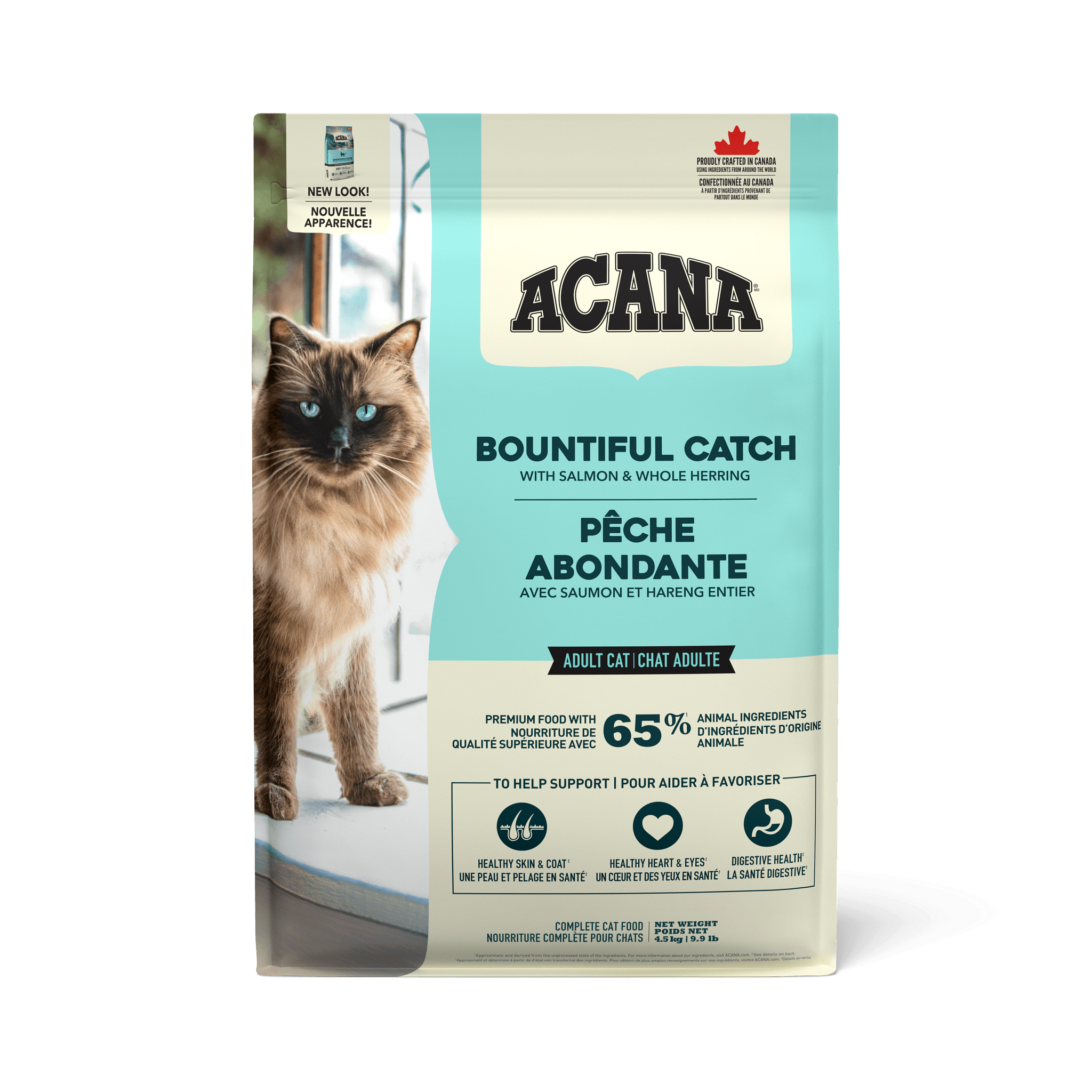 Acana Premium Cat Food Bountiful Catch Recipe - 1.8 Kg - Cat Food - Acana - PetMax Canada