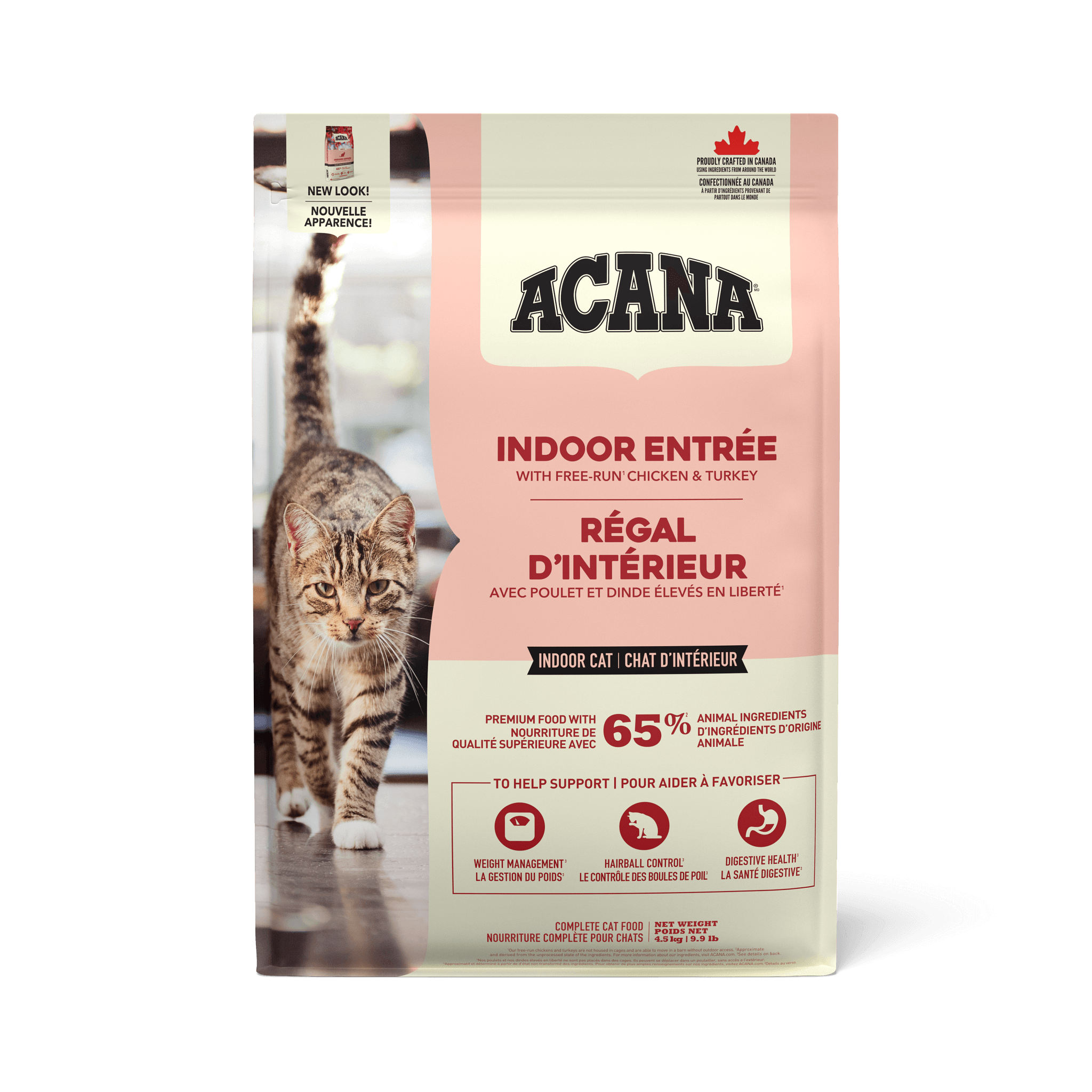 Acana Premium Cat Food Indoor Entrée - 1.8 Kg - Cat Food - Acana - PetMax Canada