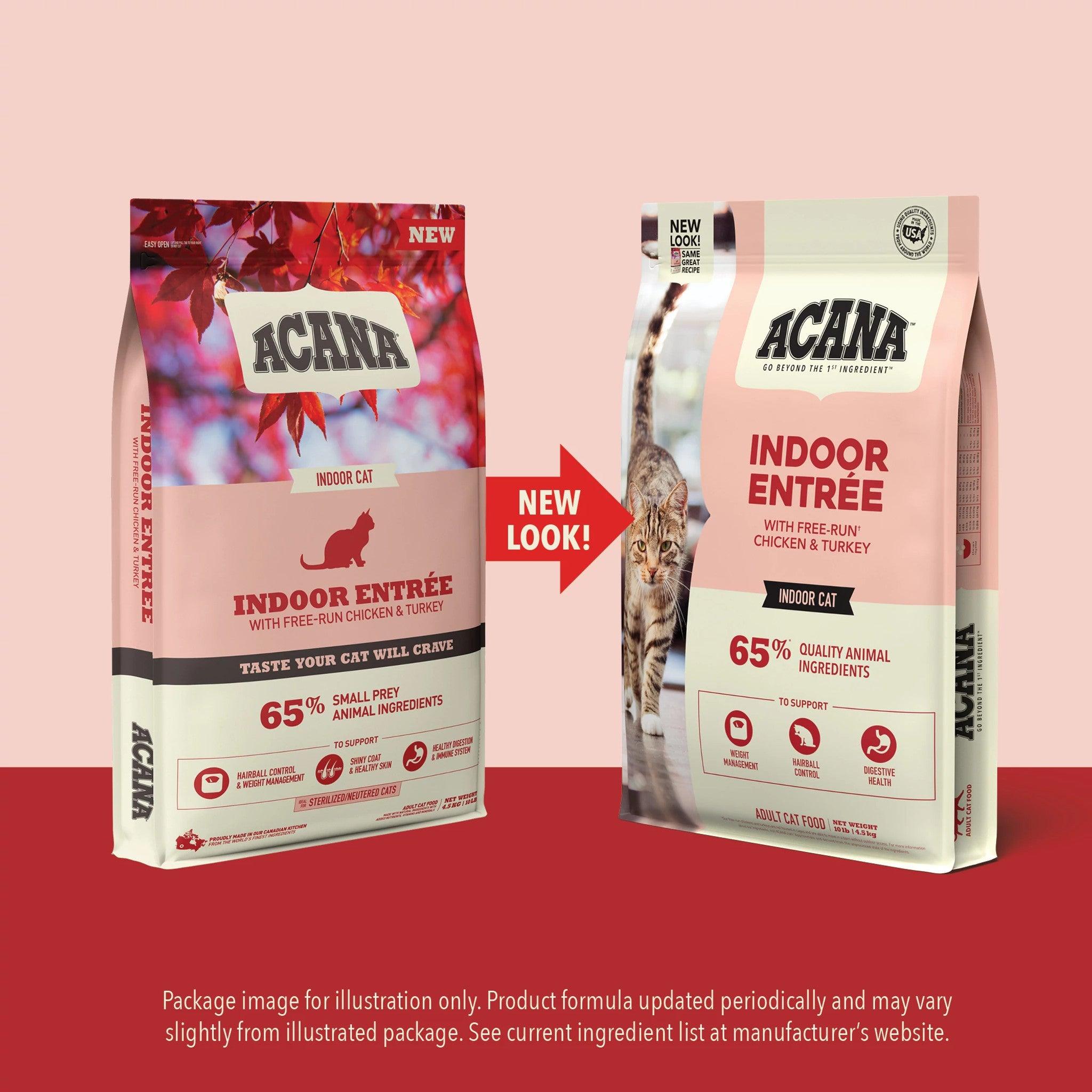 Acana Premium Cat Food Indoor Entrée - 1.8 Kg - Cat Food - Acana - PetMax Canada
