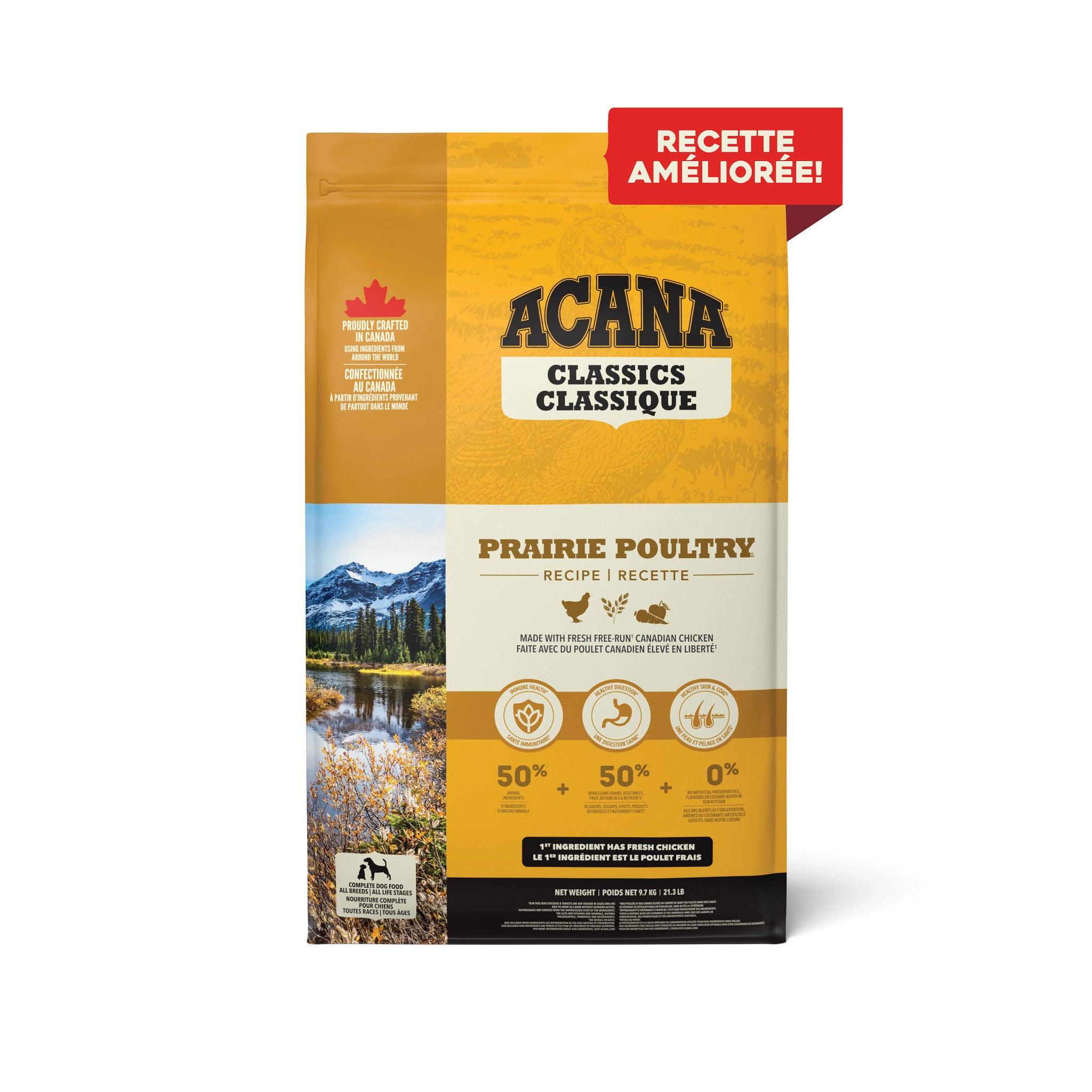 Acana Classics Prairie Poultry Recipe - 2 Kg - Dog Food - Acana - PetMax Canada