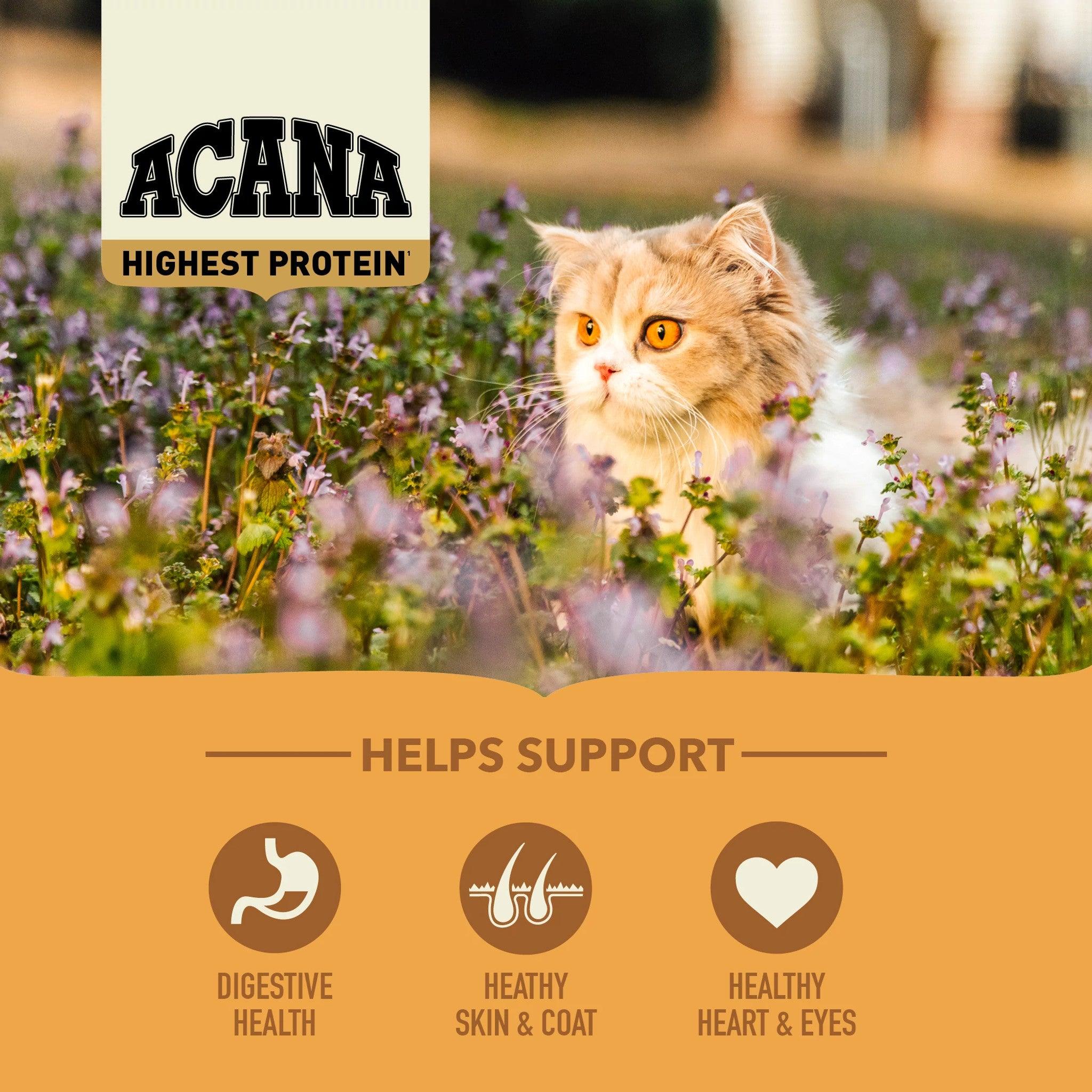 Acana Super Premium Cat Food Wild Prairie Recipe - 1.8 Kg - Cat Food - Acana - PetMax Canada