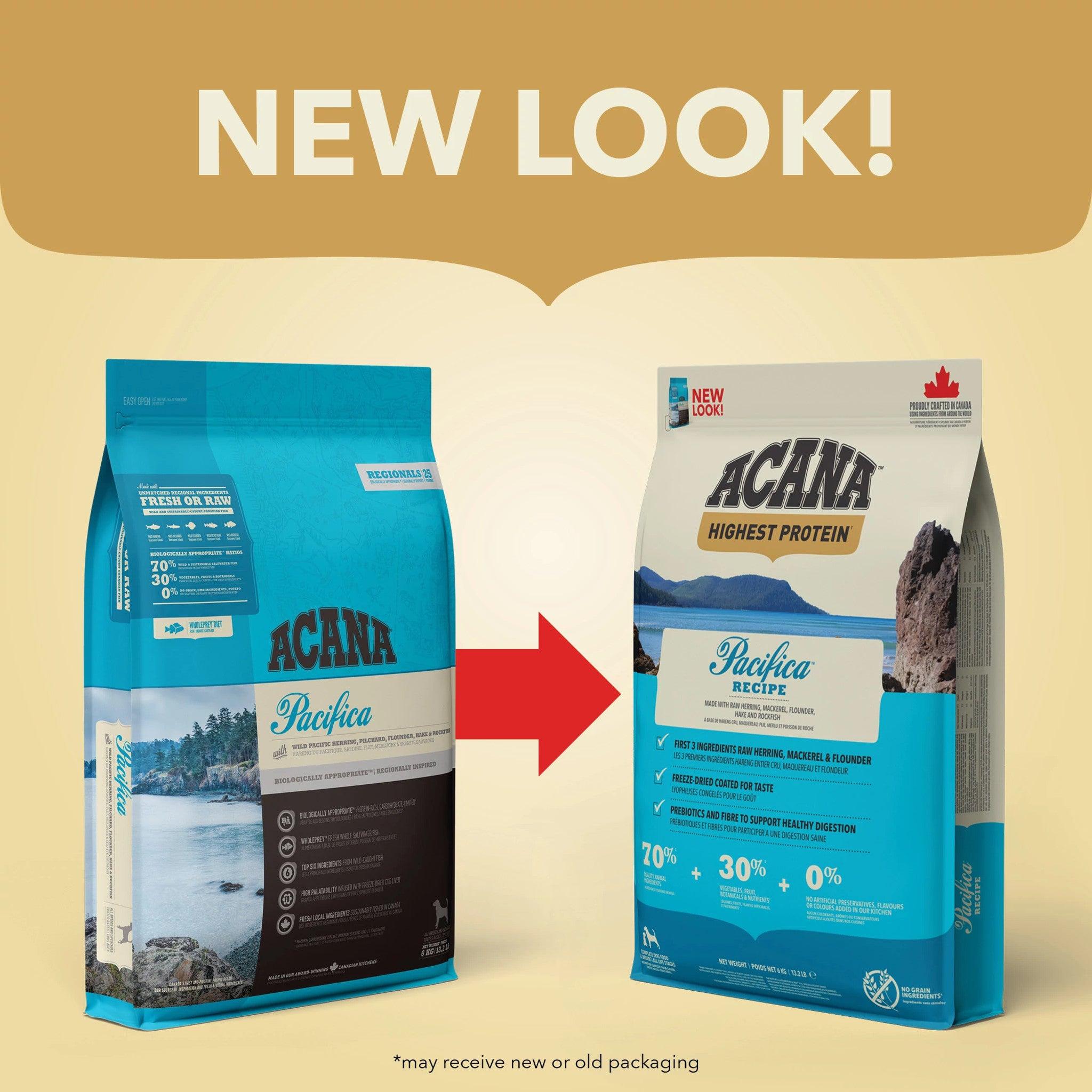 Acana Highest Protein Pacifica Dry Dog Food Recipe - 2 Kg - Dog Food - Acana - PetMax Canada