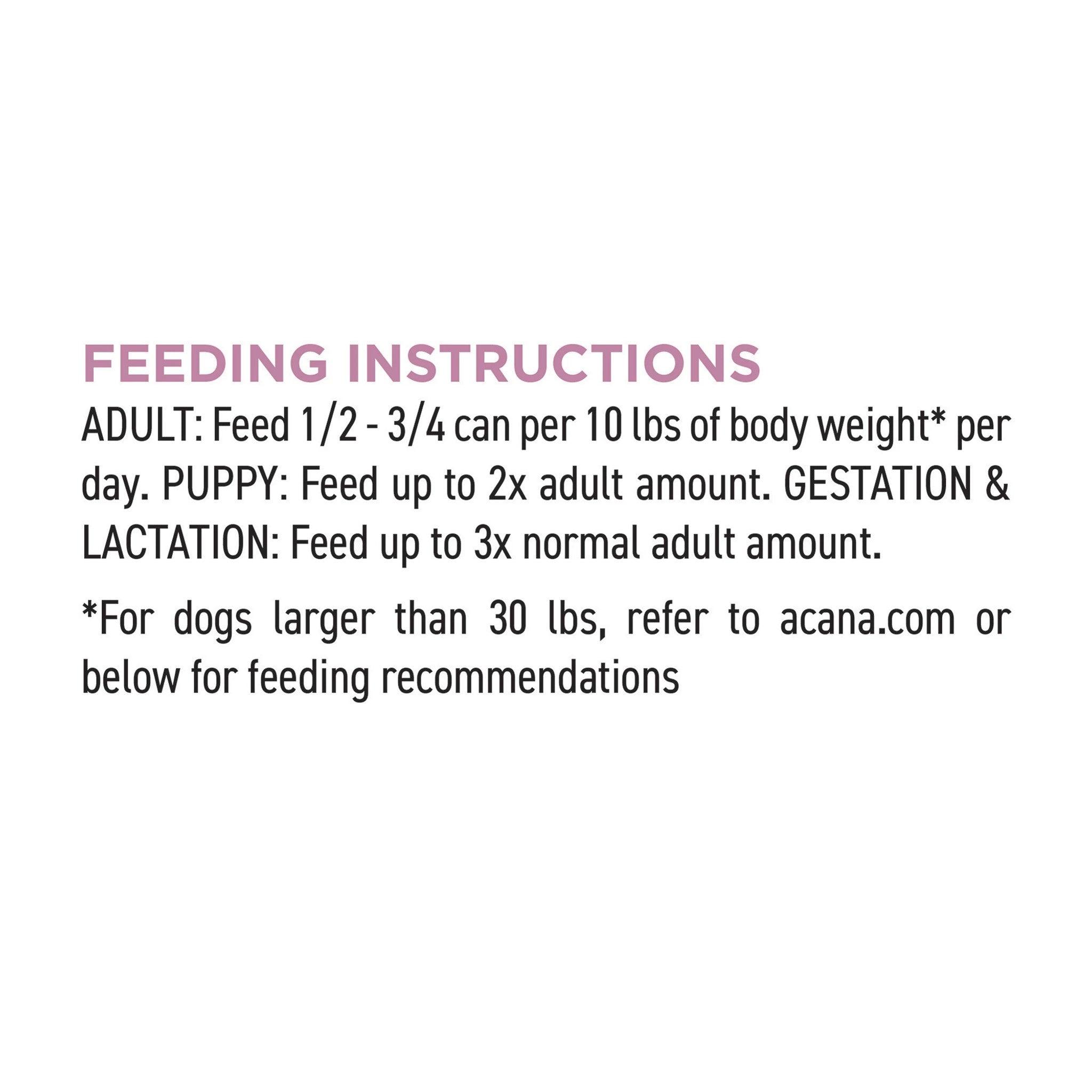 Acana Wet Dog Food Lamb Recipe In Bone Broth - 363g - Canned Dog Food - Acana - PetMax Canada