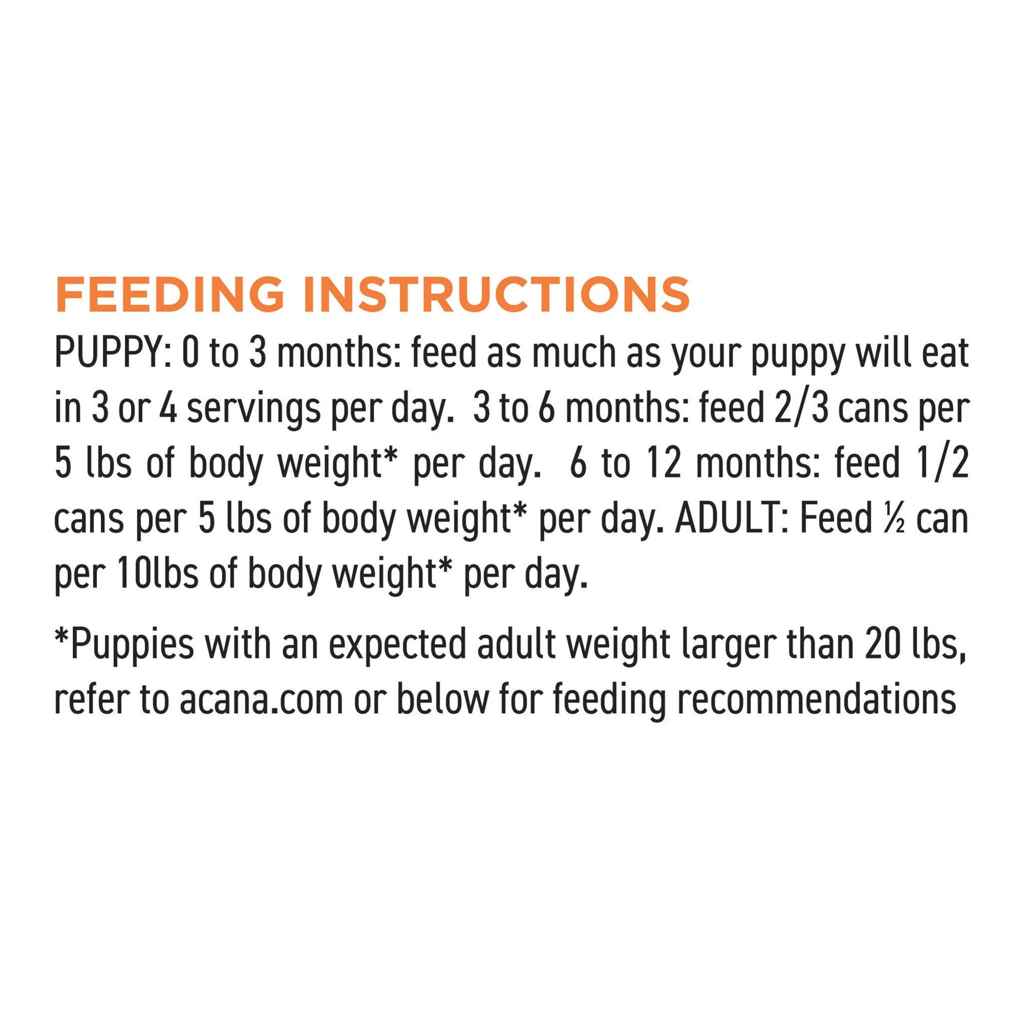 Acana Wet Dog Food Puppy Recipe In Bone Broth - 363g - Canned Dog Food - Acana - PetMax Canada