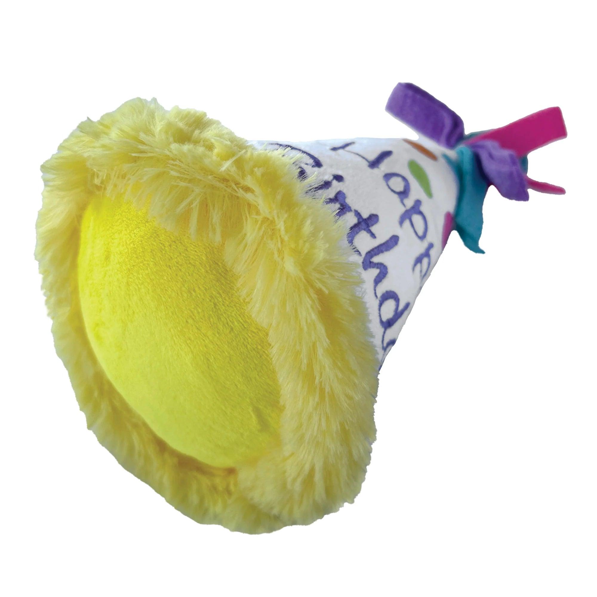 Foufou Dog Plush Birthday Hat Dog Toy - Default Title - Dog Toys - FouFou Dog - PetMax Canada