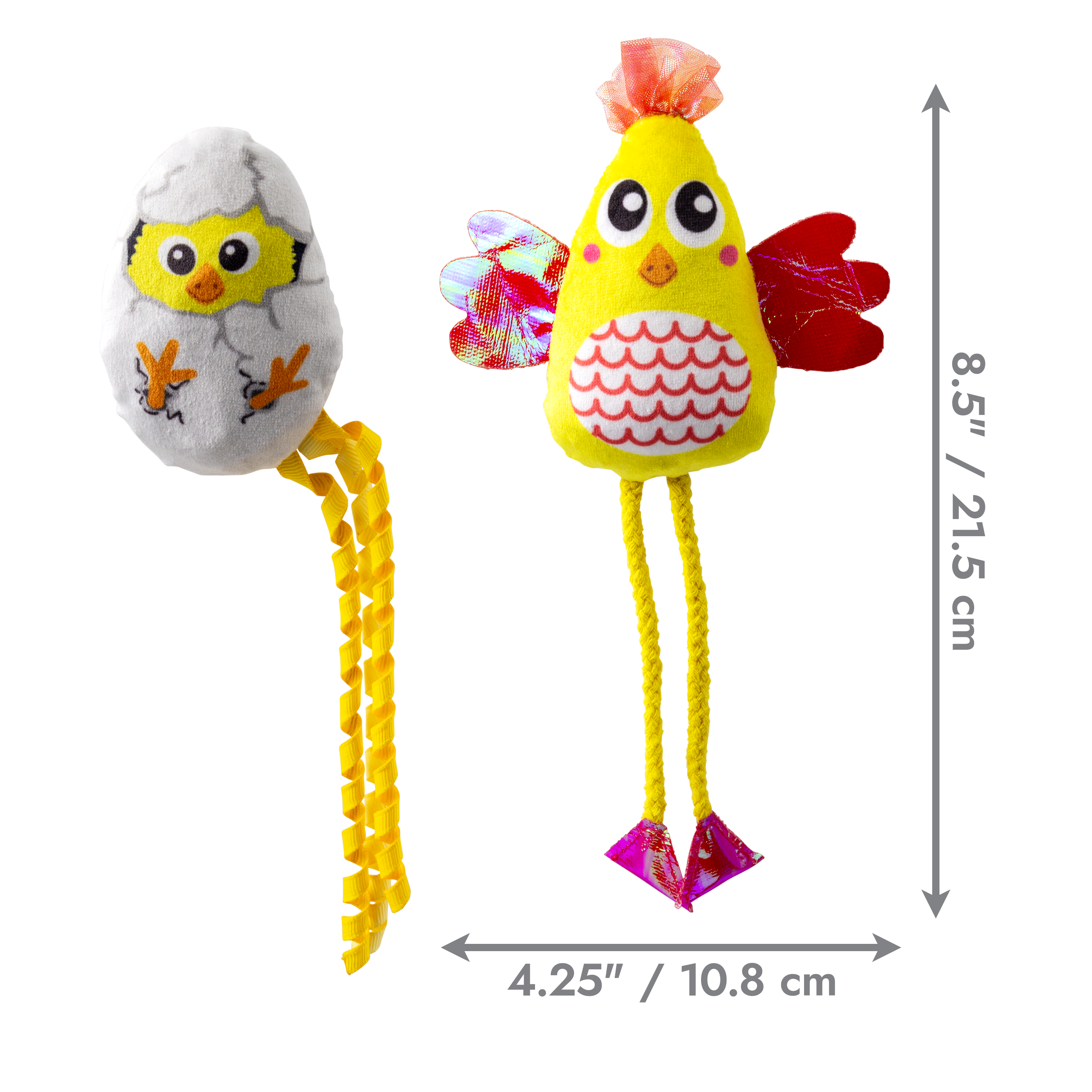 Kong Cats Scrattles Chicken 2 pack