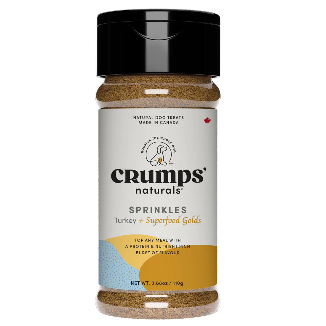 Crumps Naturals Turkey + Superfood Golds Sprinkles