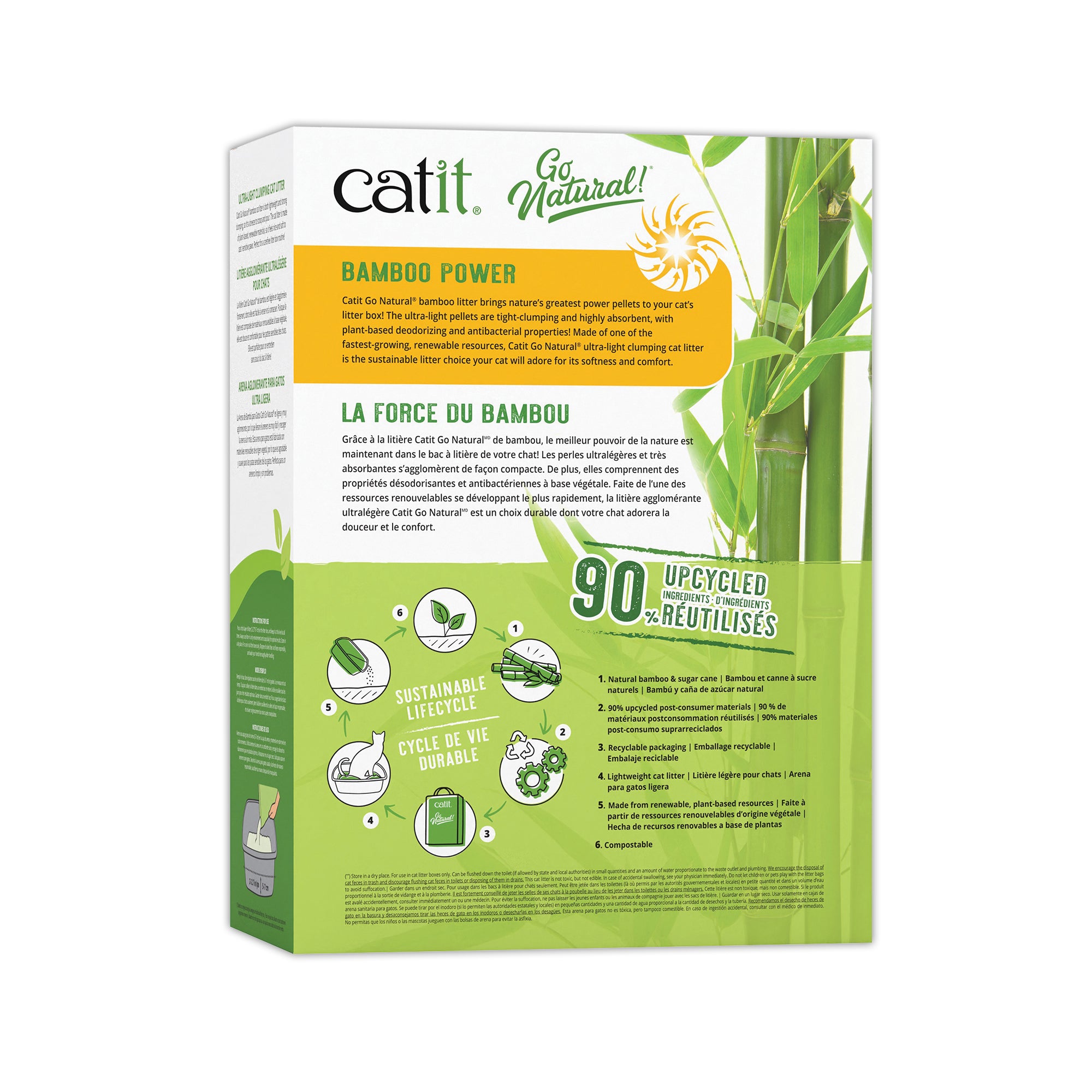 Catit Go Natural Ultra-Light Clumping Litter Vanilla Scented