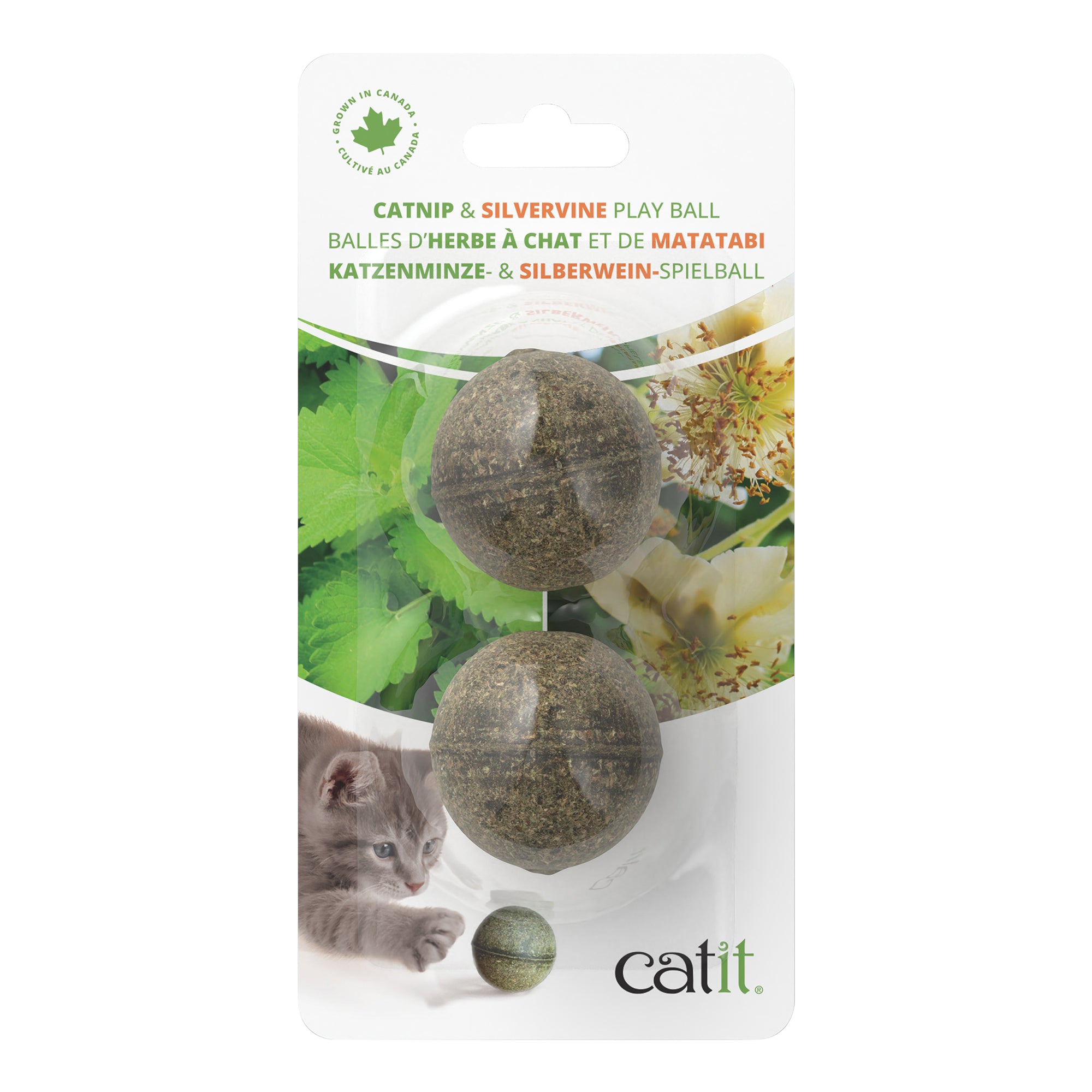 Catit Catnip & Silvervine Play Ball