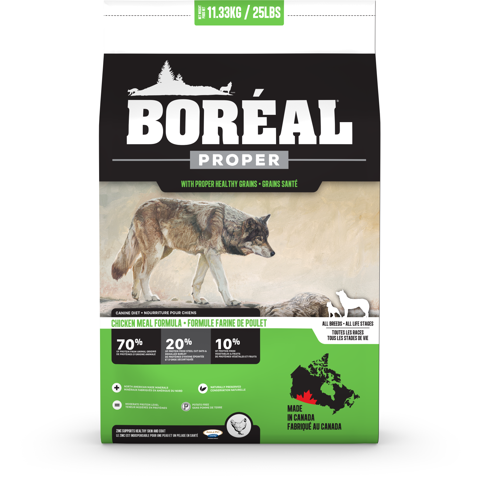 D0501 Boréal Proper Chicken Dog 11.3kg