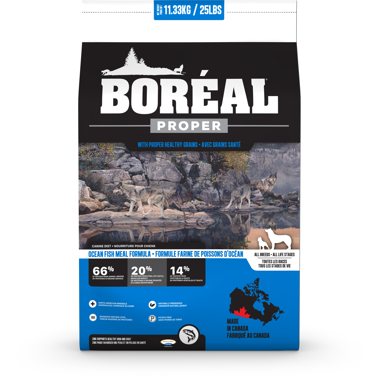 D0502 Boréal Proper Ocean Fish 11.3kg