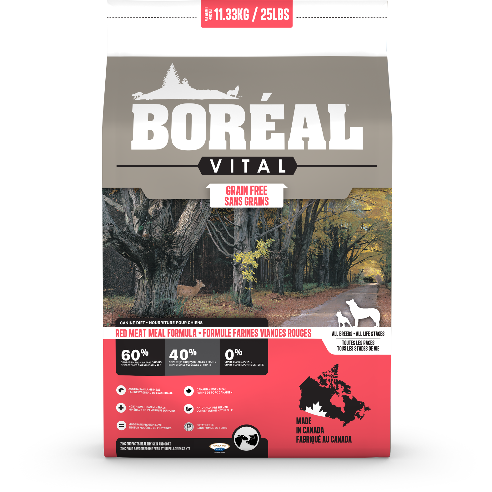 D0549 Boréal Vital Red Meat 11.3kg