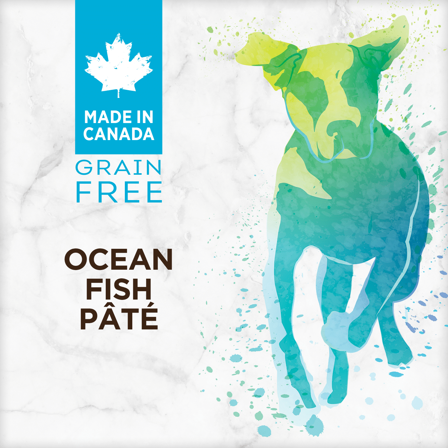 Nutrience Grain Free Ocean Fish Pâté Dog Food - Back Panel
