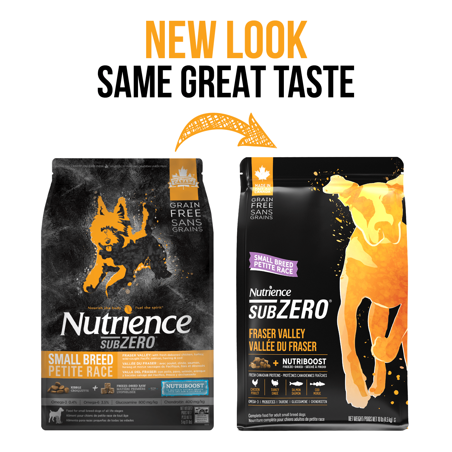 Nutrience Grain Free SubZero Fraser Valley Formula for Small Breed Dogs - 2.27 Kg - Dog Food - Nutrience Pet Food - PetMax Canada