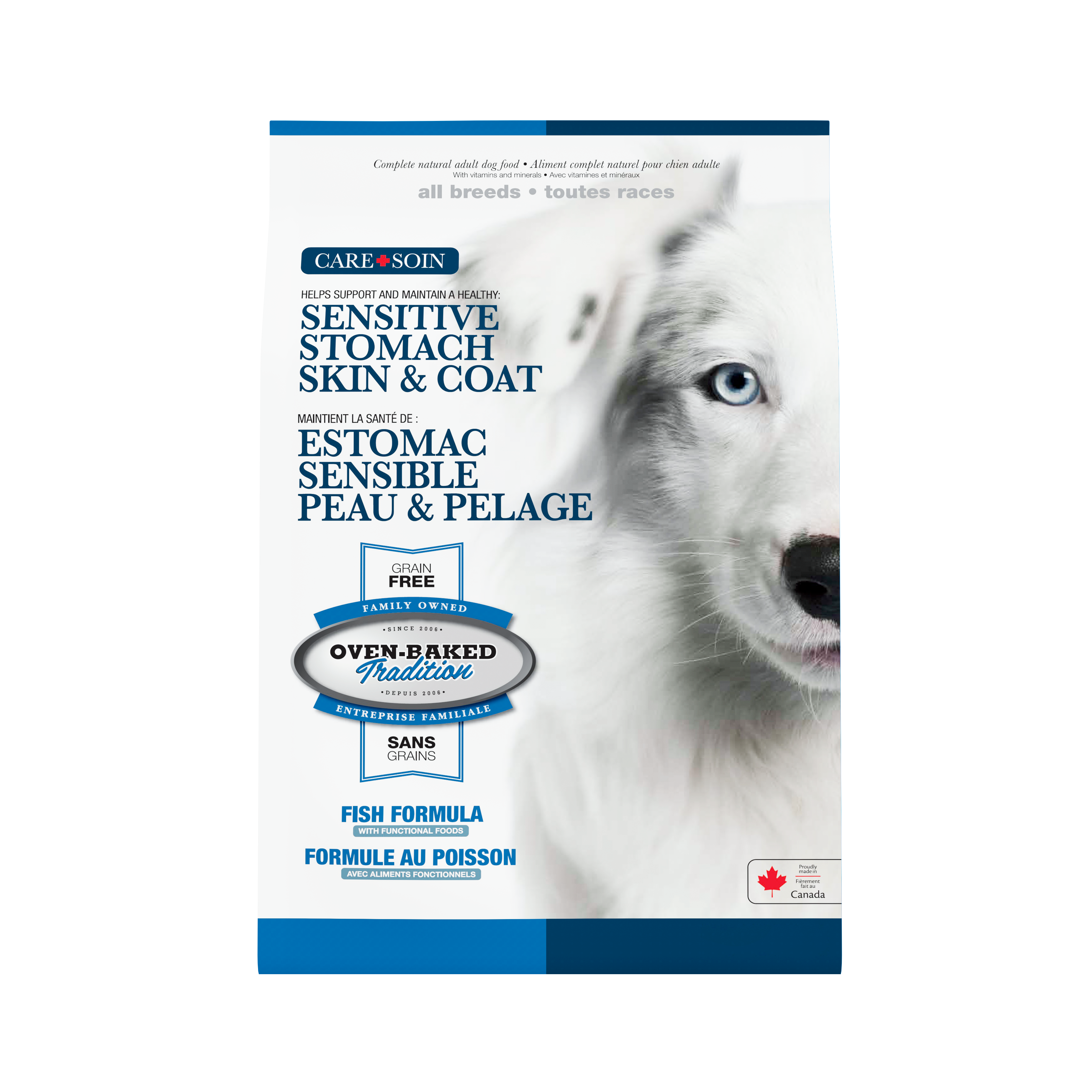 Oven Baked Tradition Sensitive Stomach, Skin, and Coat Dry Food For Adult Dogs