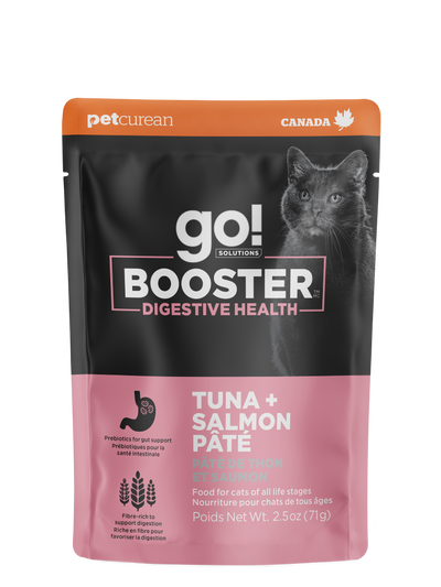 Go! Booster Digestive Health Tuna And Salmon Pate For Cats  Canned Cat Food  | PetMax Canada