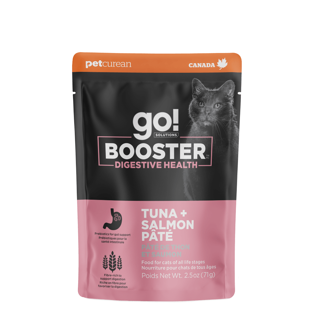 Go! Booster Digestive Health Tuna And Salmon Pate For Cats - 71g - Canned Cat Food - Go! - PetMax Canada