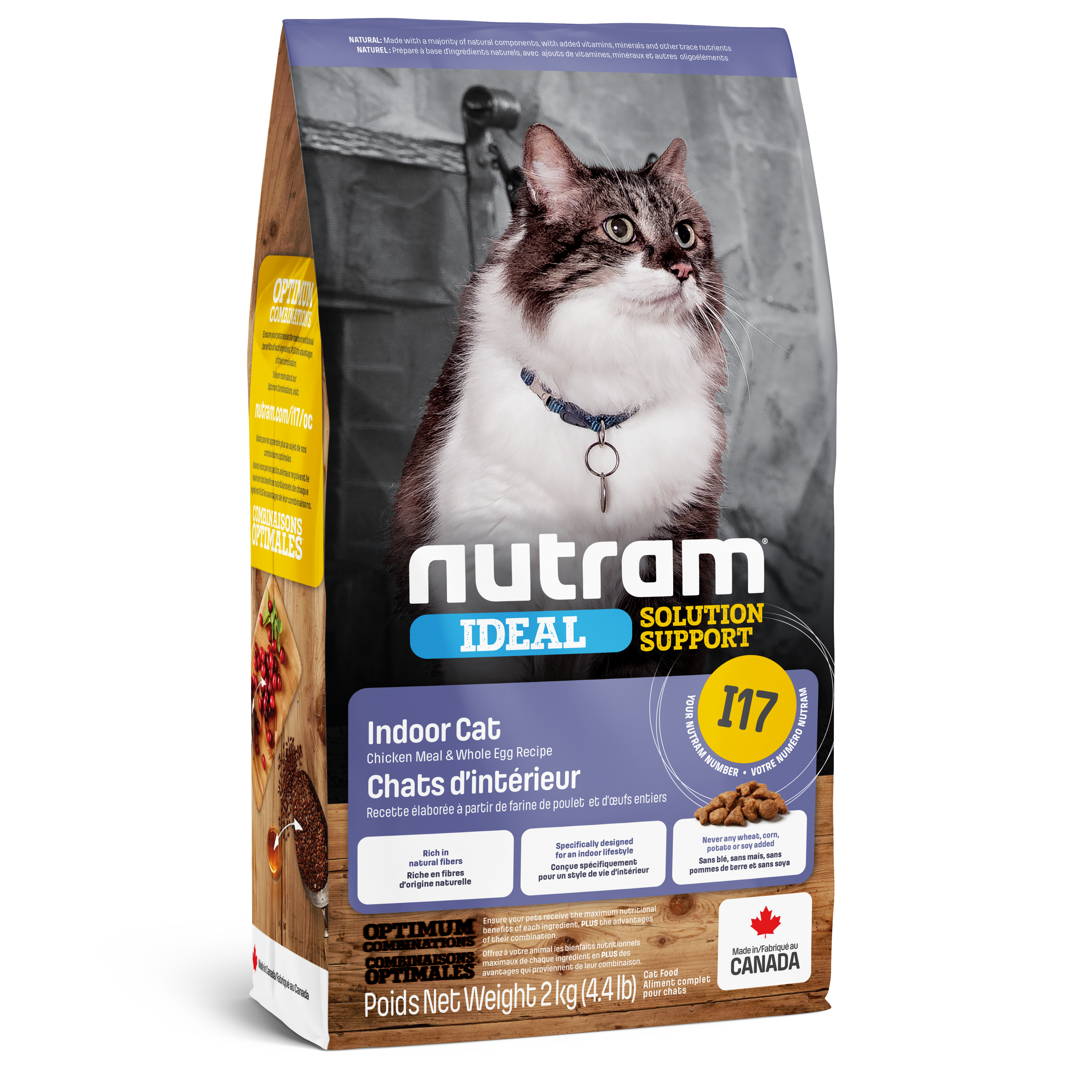 Nutram Cat Ideal Solutions I17 Indoor Chicken & Whole Egg