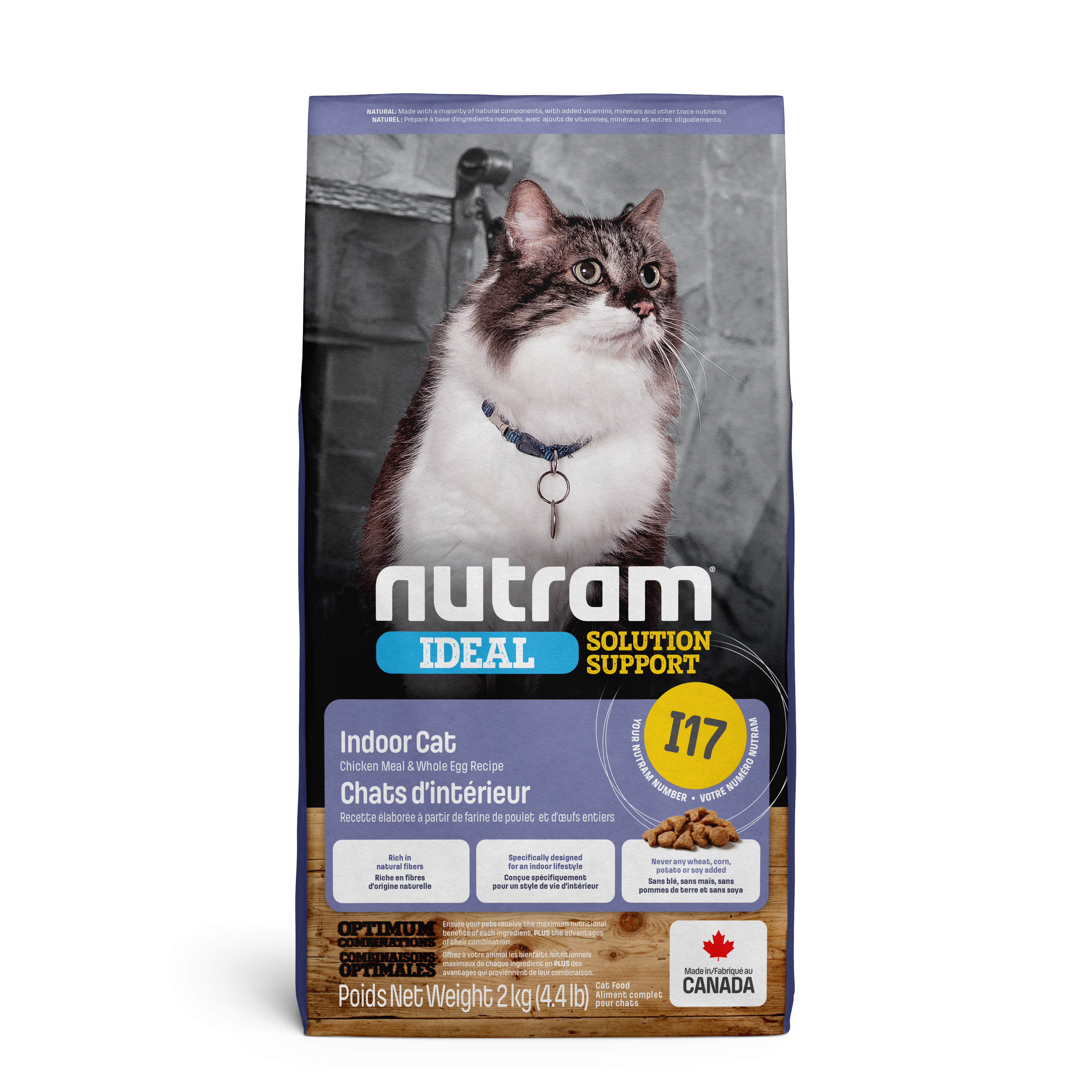 Nutram Cat Ideal Solutions I17 Indoor Chicken & Whole Egg