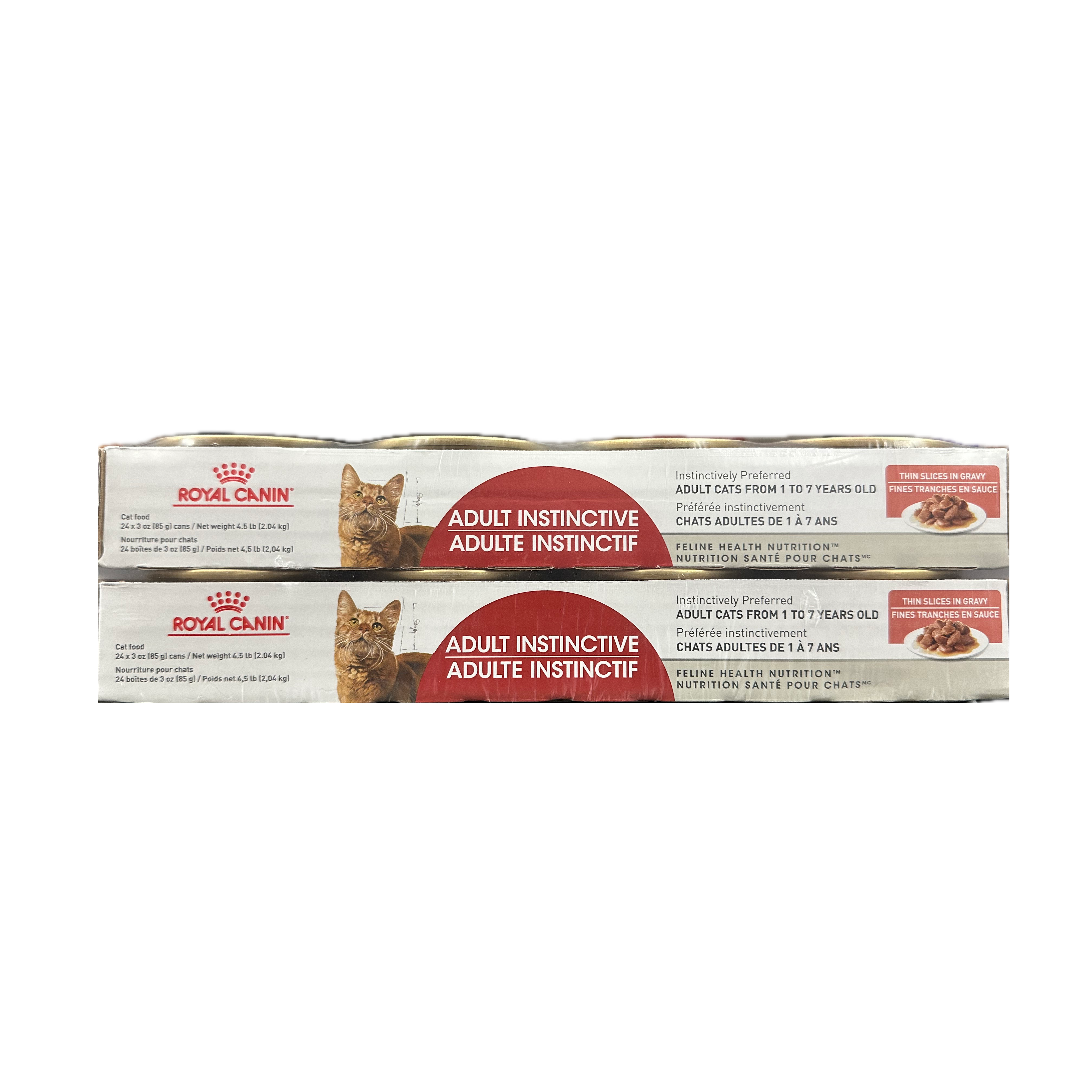 Royal Canin Canned Cat Food Adult Instinctive Thin Slices In Gravy