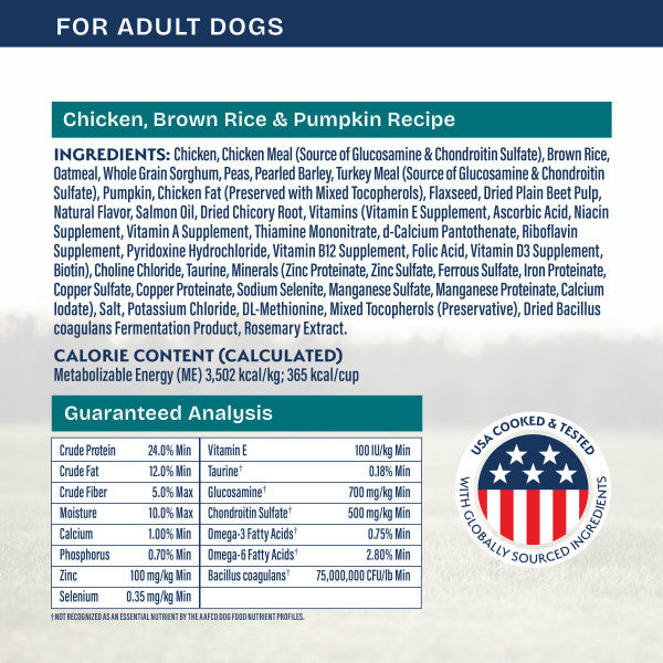 Natural Balance Health Protection Dry Dog Food, Chicken, Brown Rice & Pumpkin Recipe