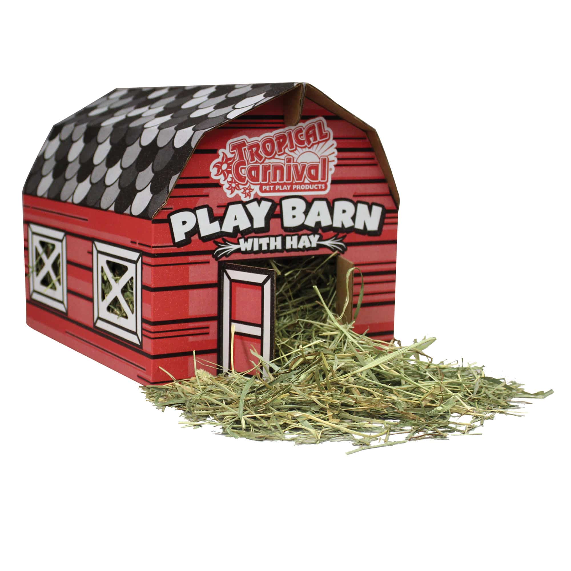 F.M. Brown Tropical Carnival Play Barn with Hay