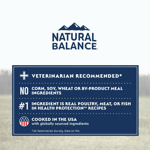 Natural Balance Health Protection Dry Dog Food, Chicken, Brown Rice & Pumpkin Recipe
