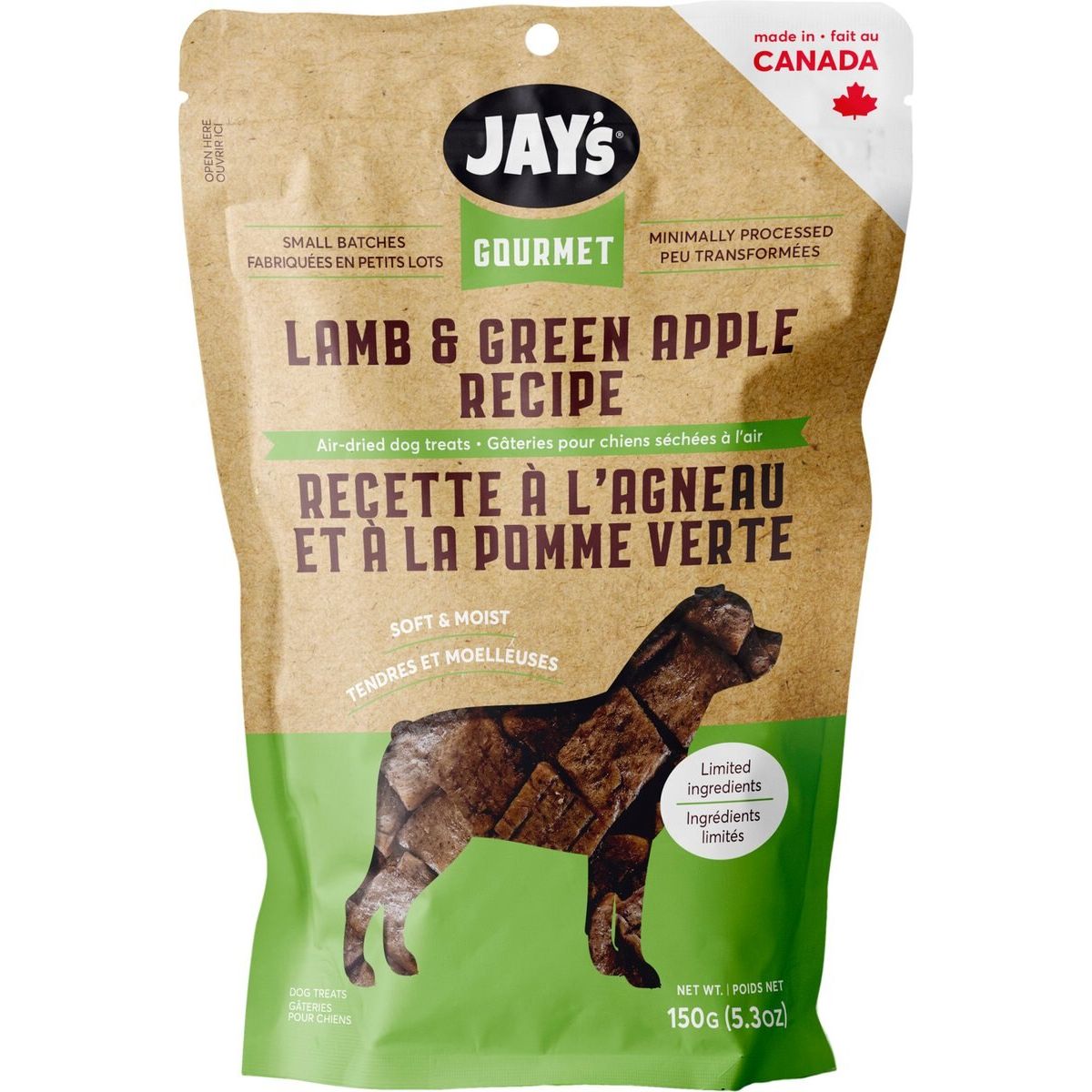 Jay's Tasty Adventures Gourmet Lamb & Green Apple Recipe Dog Treats