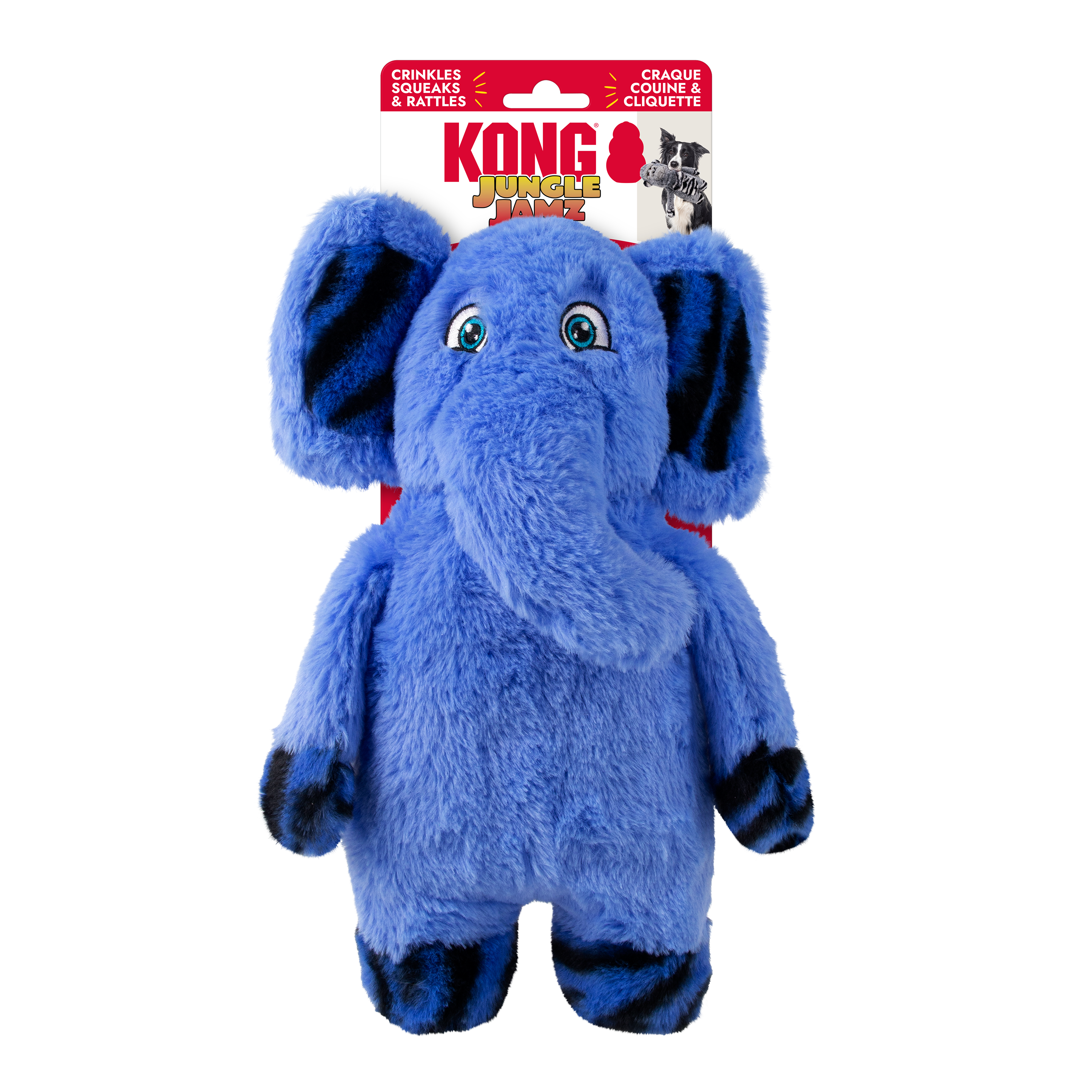 Kong Jungle Jamz Elephant Dog Toy