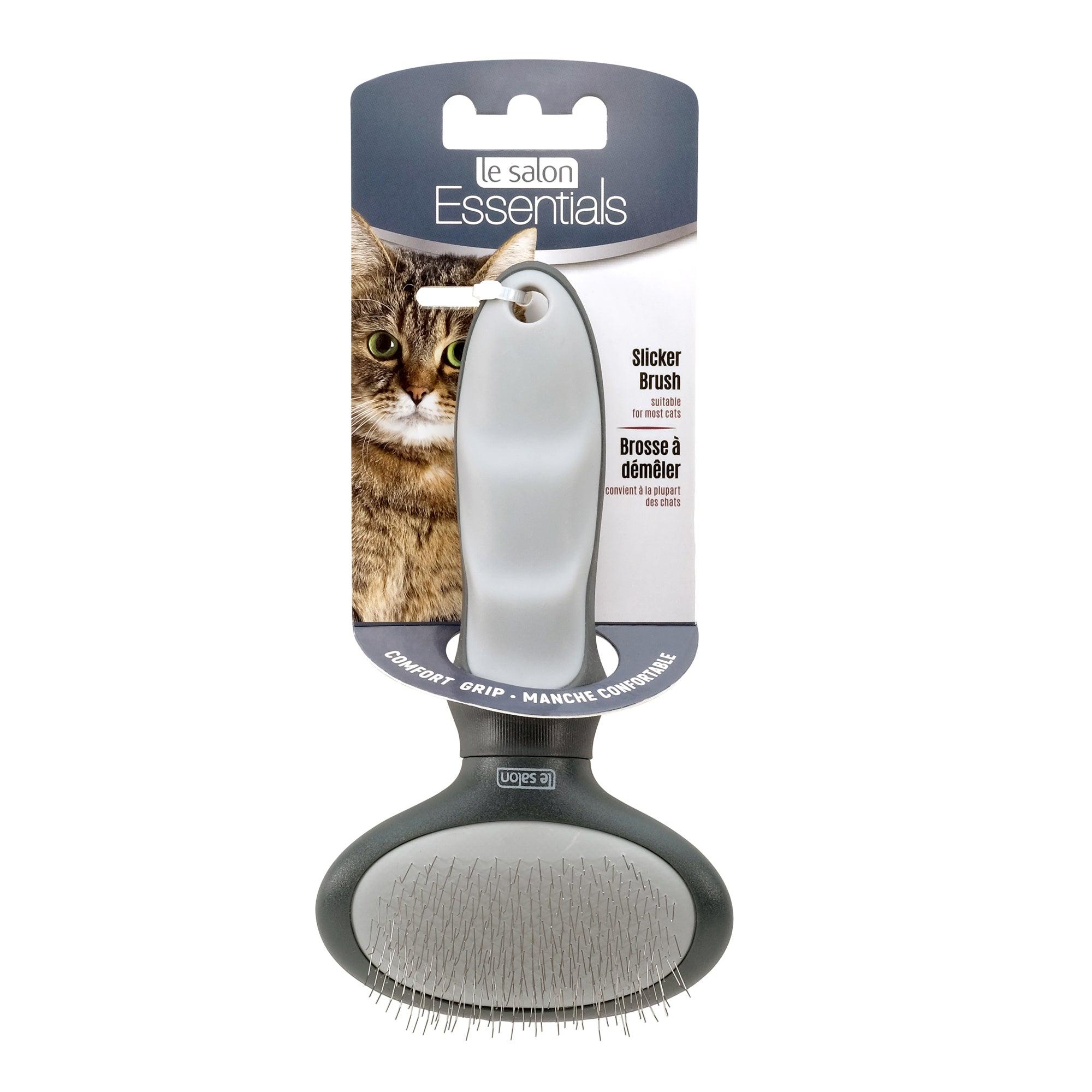 Le Salon Essentials Cat Slicker Brush - Small - Cat Grooming - Le Salon - PetMax Canada