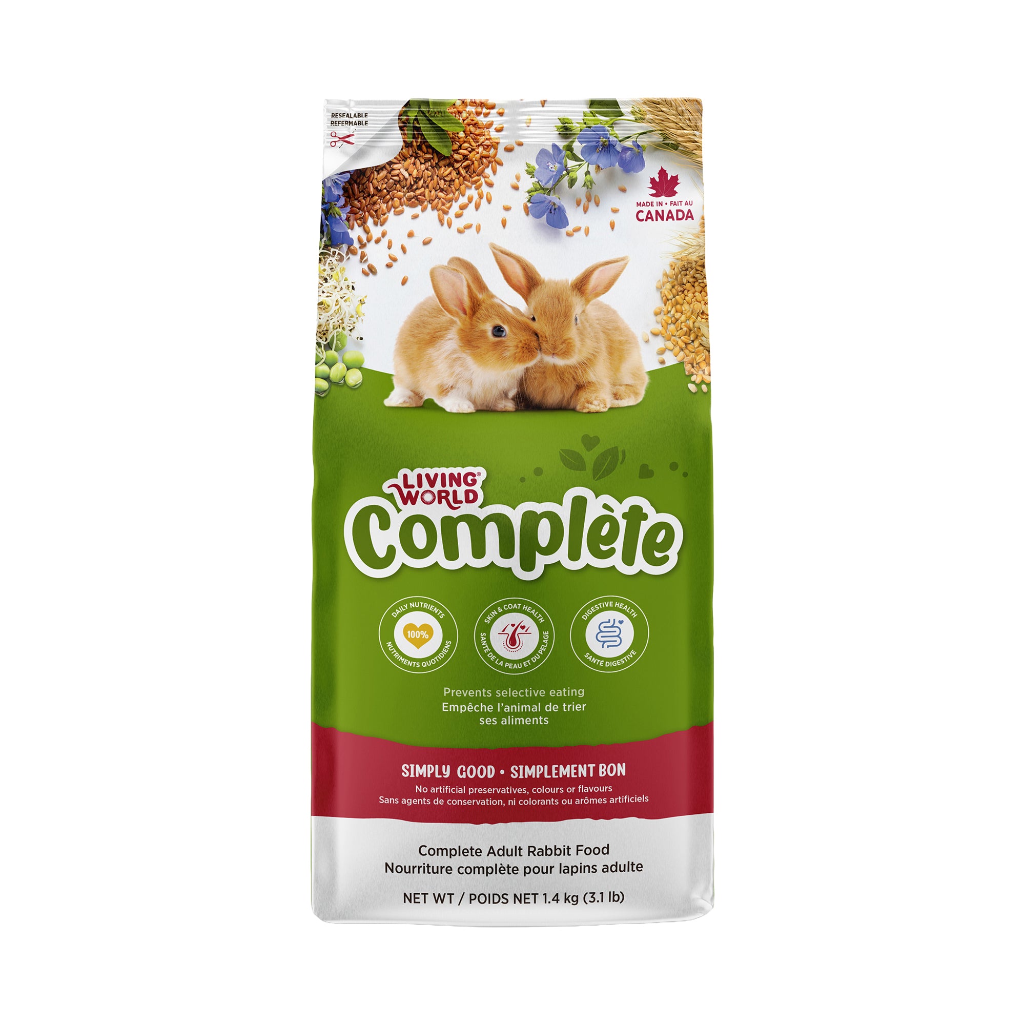 Living World Extrusion Diet For Rabbits