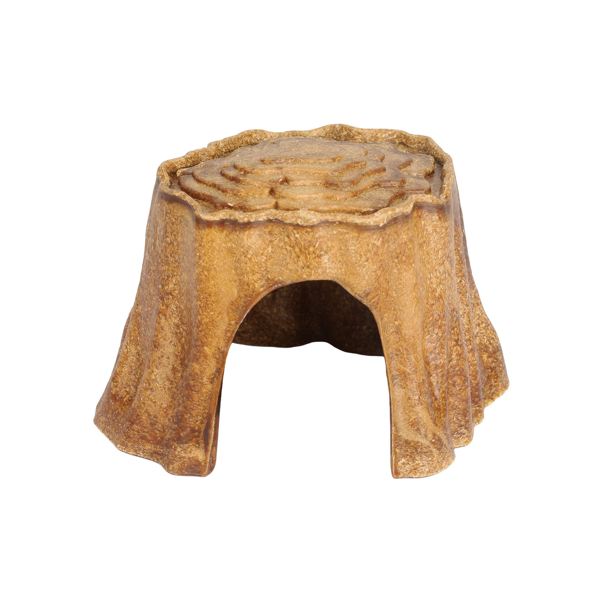 Living World Edible Tree Stump Hideout for Small Animals - Small Animal - Living World - PetMax Canada