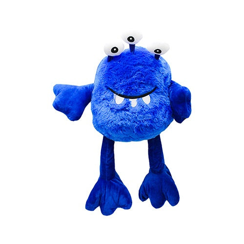Multipet Jumbo Monster Plush Dog Toy - blue - Dog Toy - Multipet - PetMax Canada