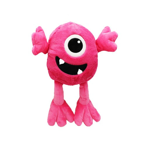 Multipet Jumbo Monster Plush Dog Toy - pink - Dog Toy - Multipet - PetMax Canada