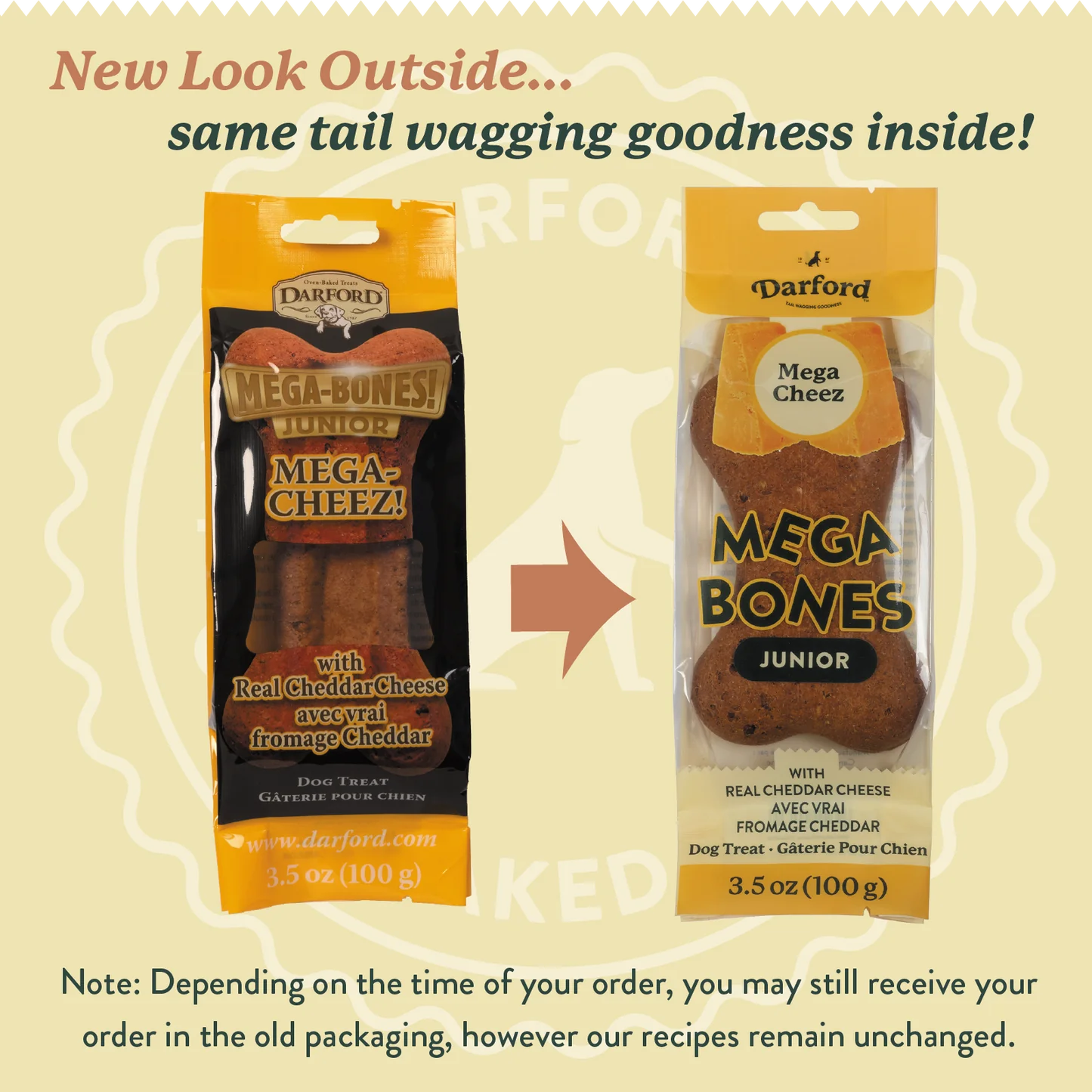 Darford Mega Bones Junior Cheese