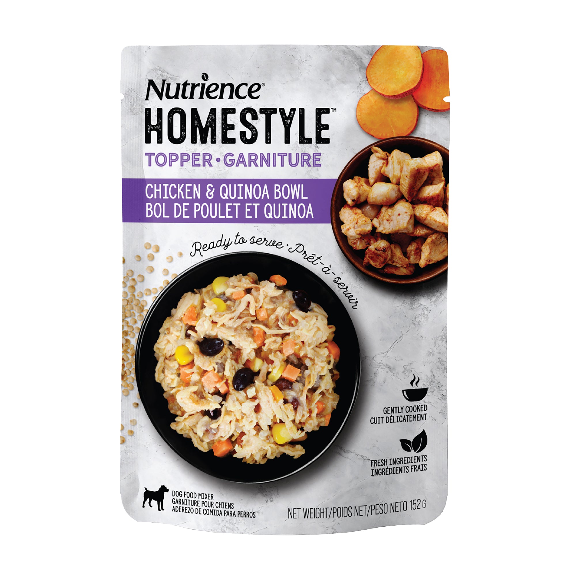 Nutrience Homestyle Dog Food Topper - Chicken & Quinoa - Dog Food Topper - Nutrience - PetMax Canada
