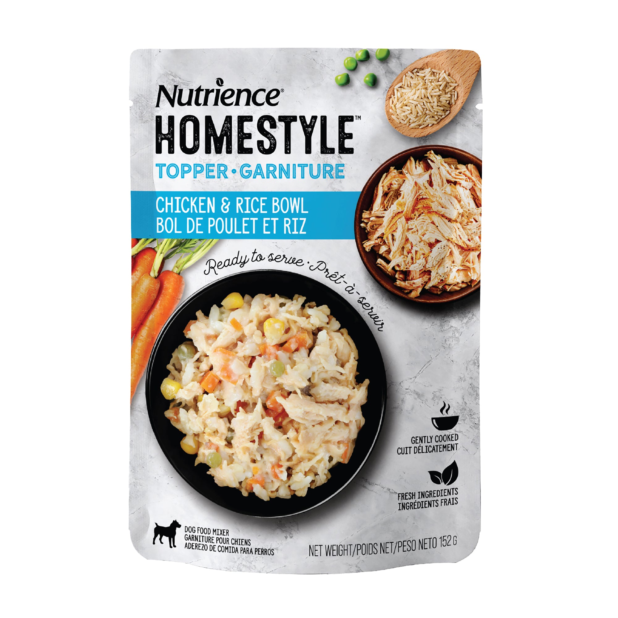 Nutrience Homestyle Dog Food Topper - Chicken & Rice - Dog Food Topper - Nutrience - PetMax Canada
