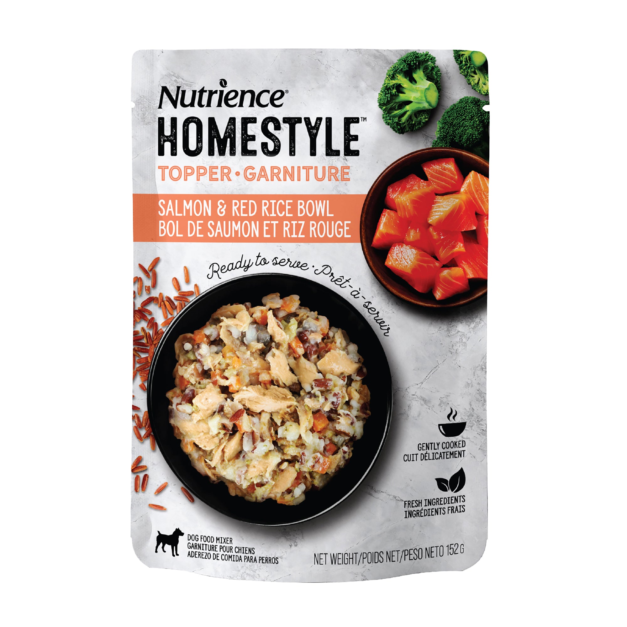 Nutrience Homestyle Dog Food Topper - Salmon & Red Rice - Dog Food Topper - Nutrience - PetMax Canada