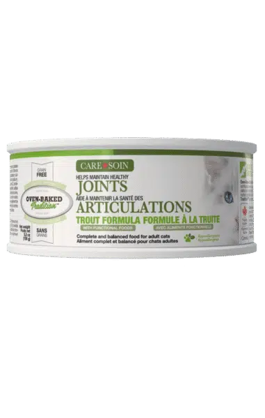 Oven Baked Tradition Care Joints Trout Pate Grain-Free Canned Cat Food - Canned Cat Food - Oven Baked Tradition - PetMax Canada
