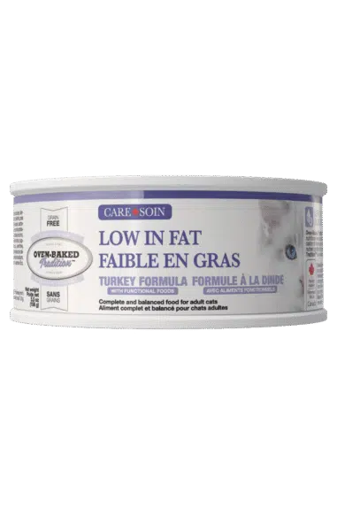 Oven Baked Tradition Care Low In Fat Turkey Pate Grain-Free Canned Cat Food - Canned Cat Food - Oven Baked Tradition - PetMax Canada