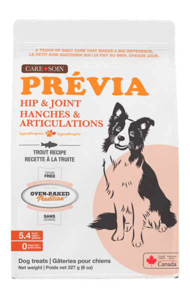 Oven Baked Tradition Care Previa Hip & Joint Trout Grain-Free Dog Treats - Dog Treats - Oven Baked Tradition - PetMax Canada