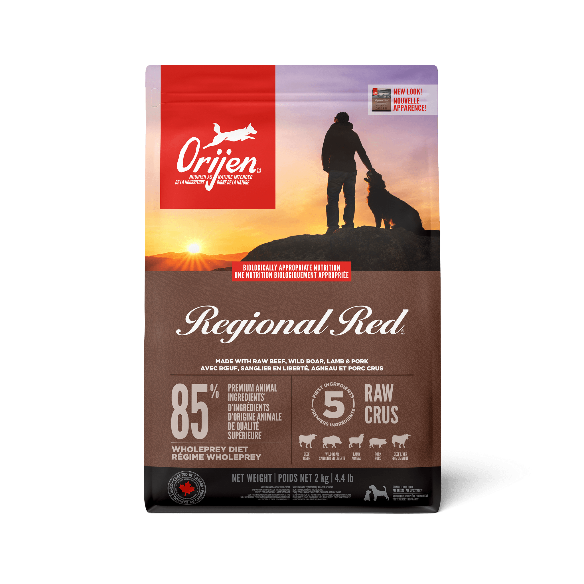 Orijen Regional Red Dry Dog Food Recipe - 2 Kg - Dog Food - Orijen - PetMax Canada